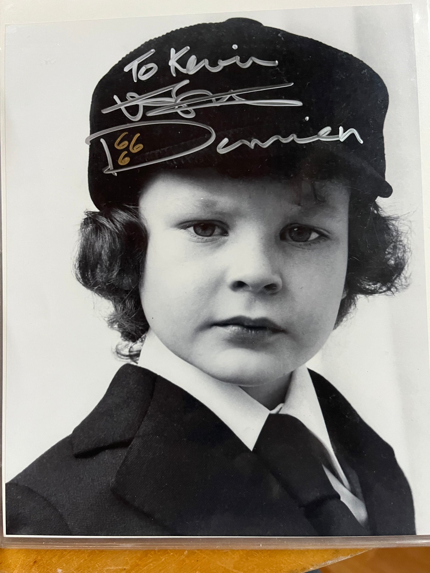 HARVEY STEPHENS, Damien in THE OMEN, autograph