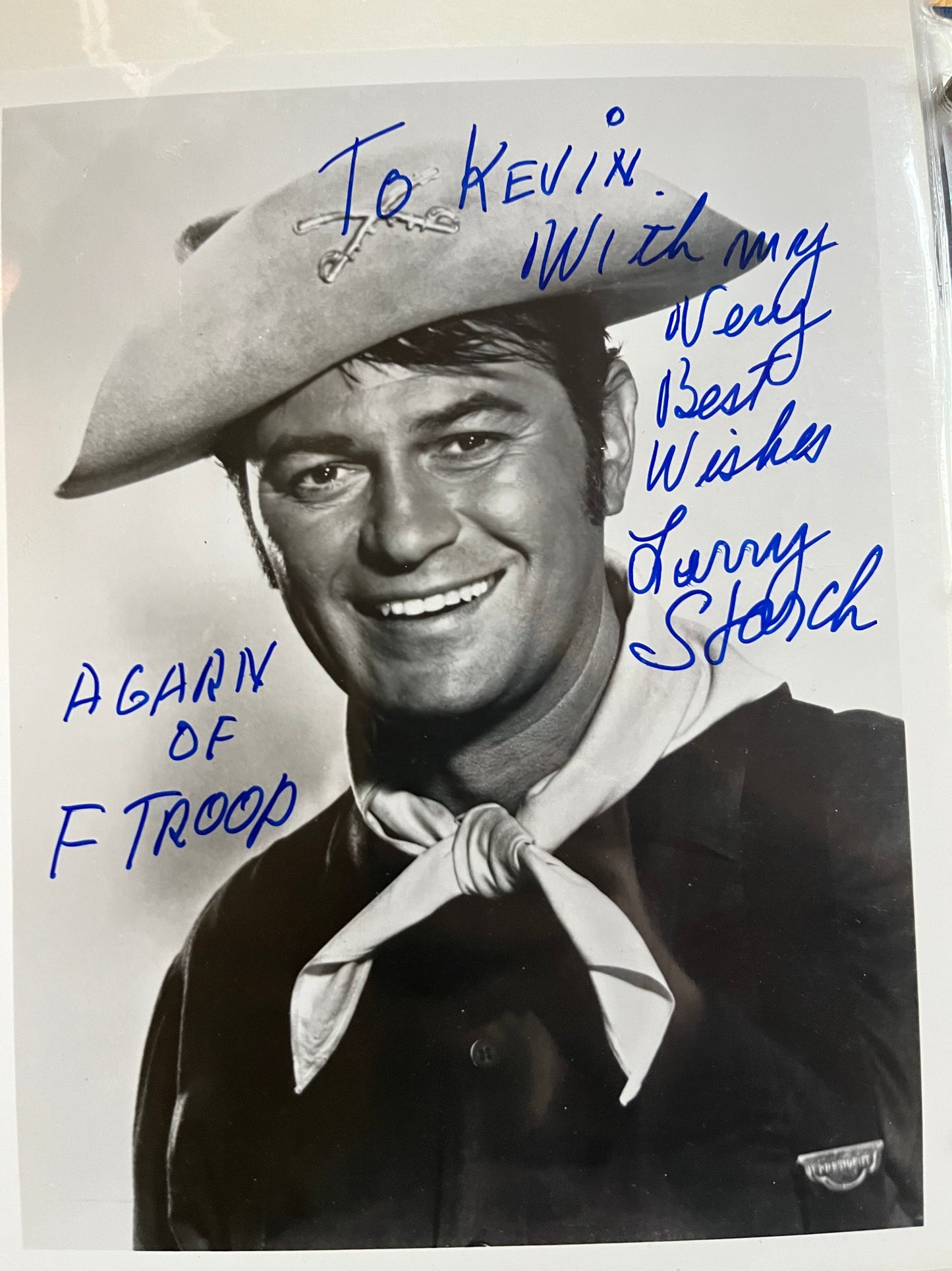 LARRY STORCH, F-Troop, autograph