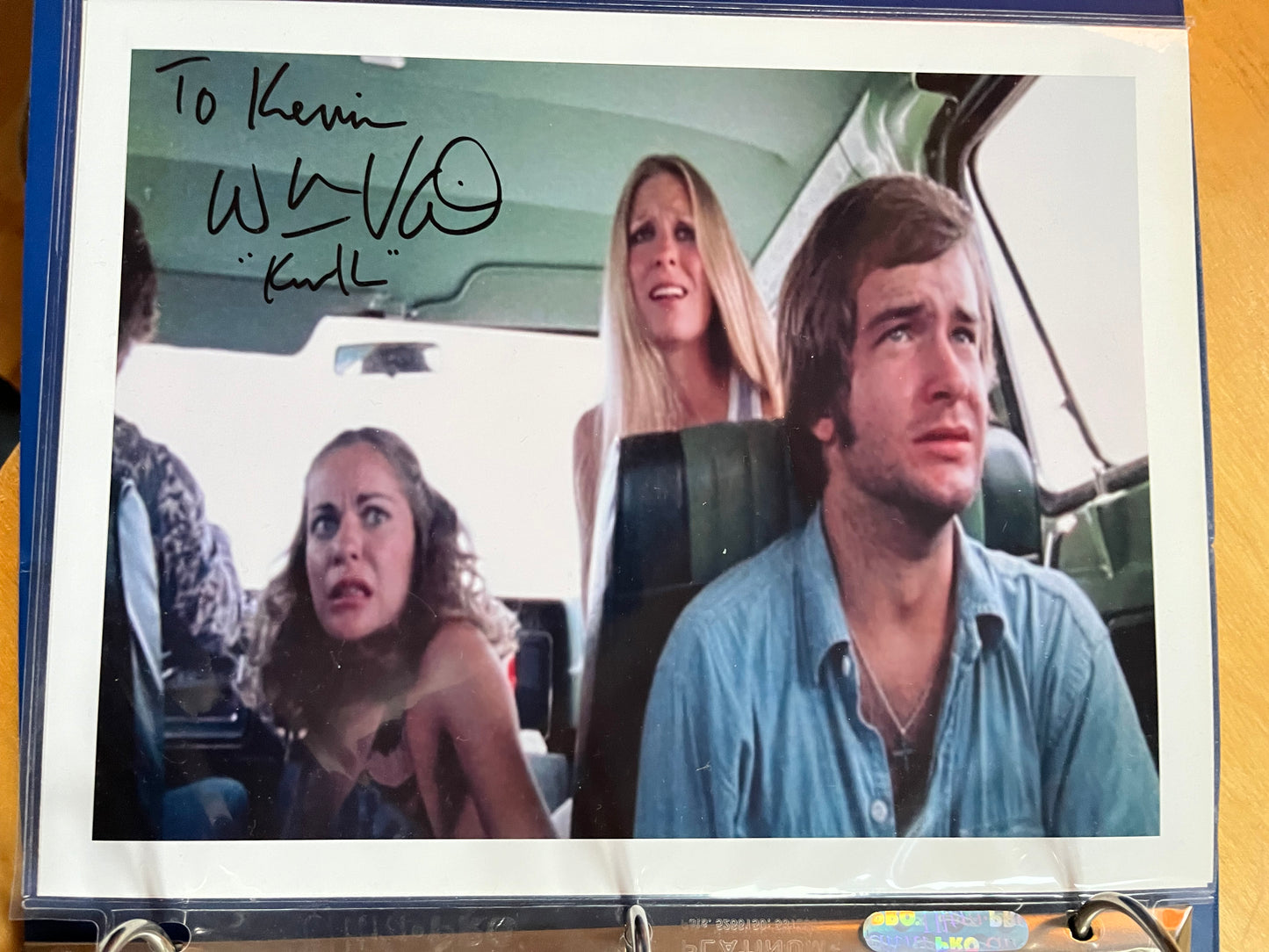 WILLIAM VAIL, Texas Chainsaw Massacre, autograph
