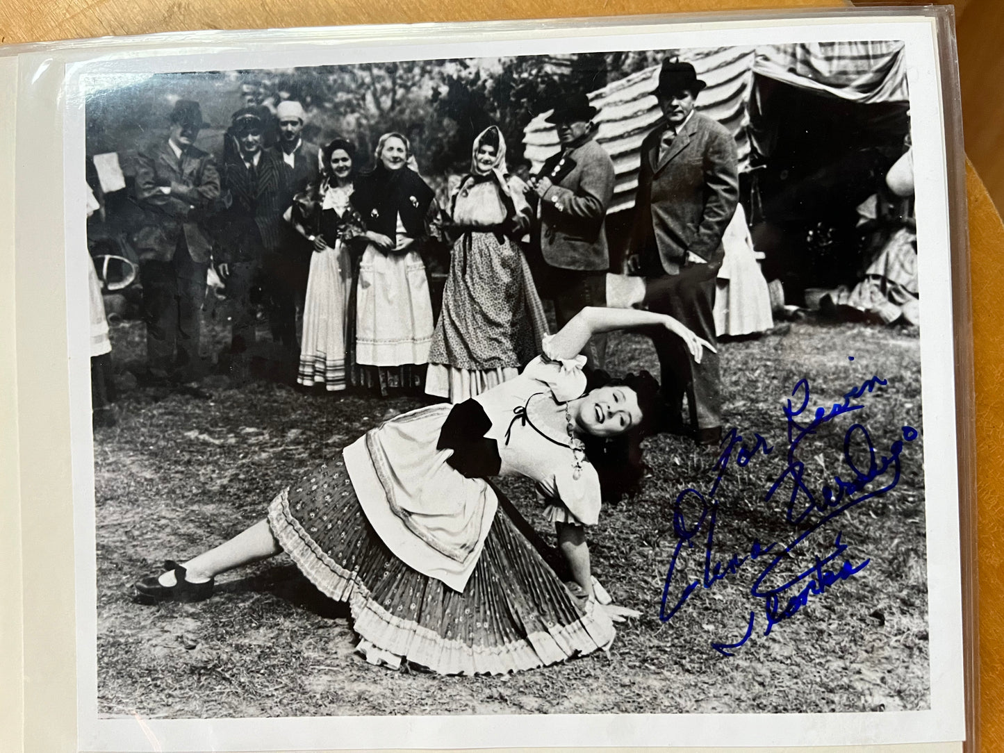 ELENA VERDUGO, House of Frankenstein (1944), autograph