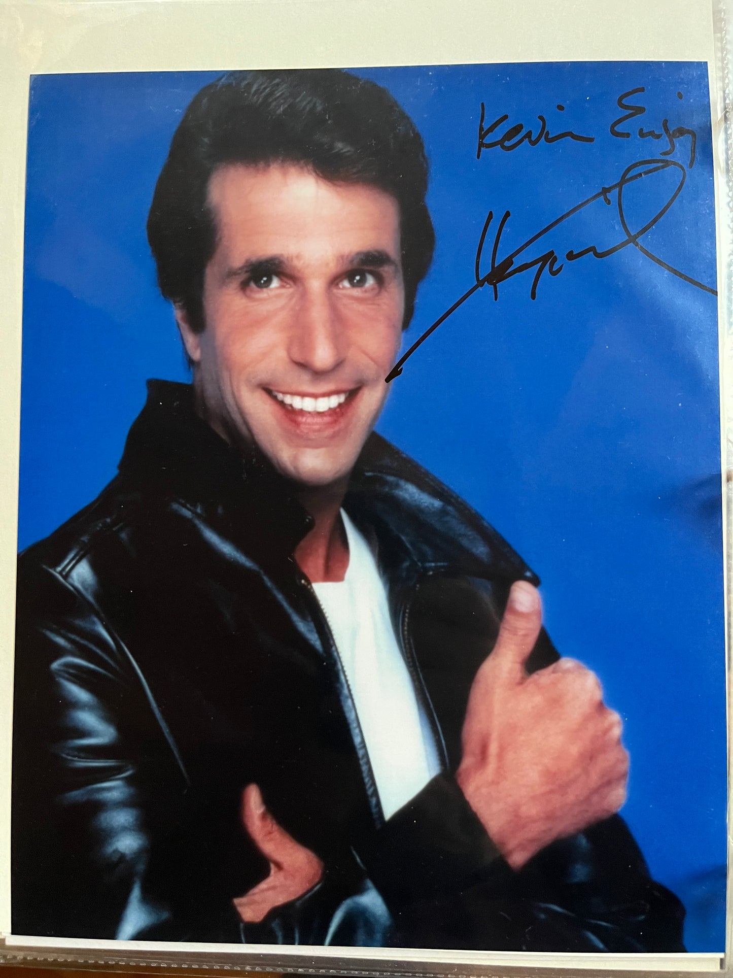 HENRY WINKLER, Happy Days, autograph