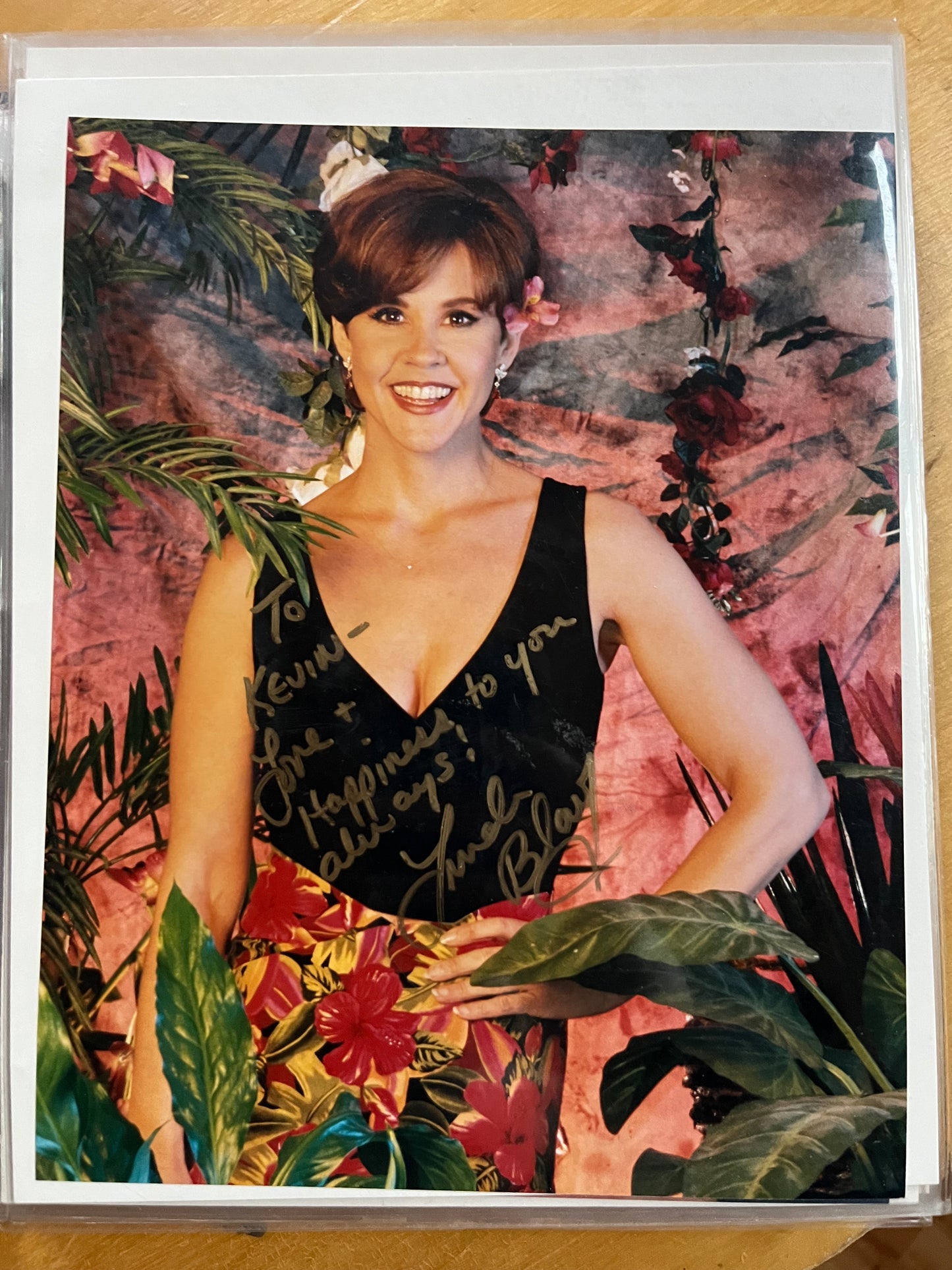 LINDA BLAIR, actress from The Exorcist, autograph