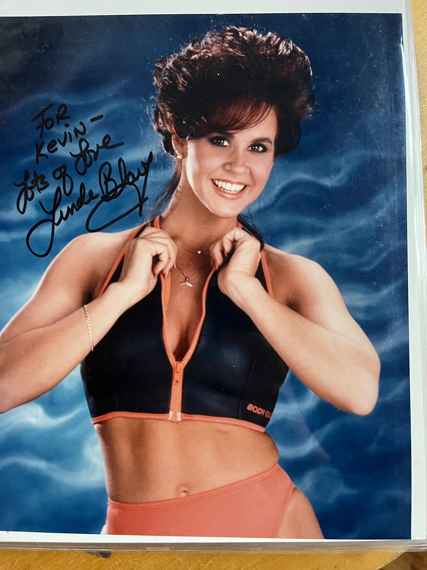 LINDA BLAIR, actress from The Exorcist, autograph