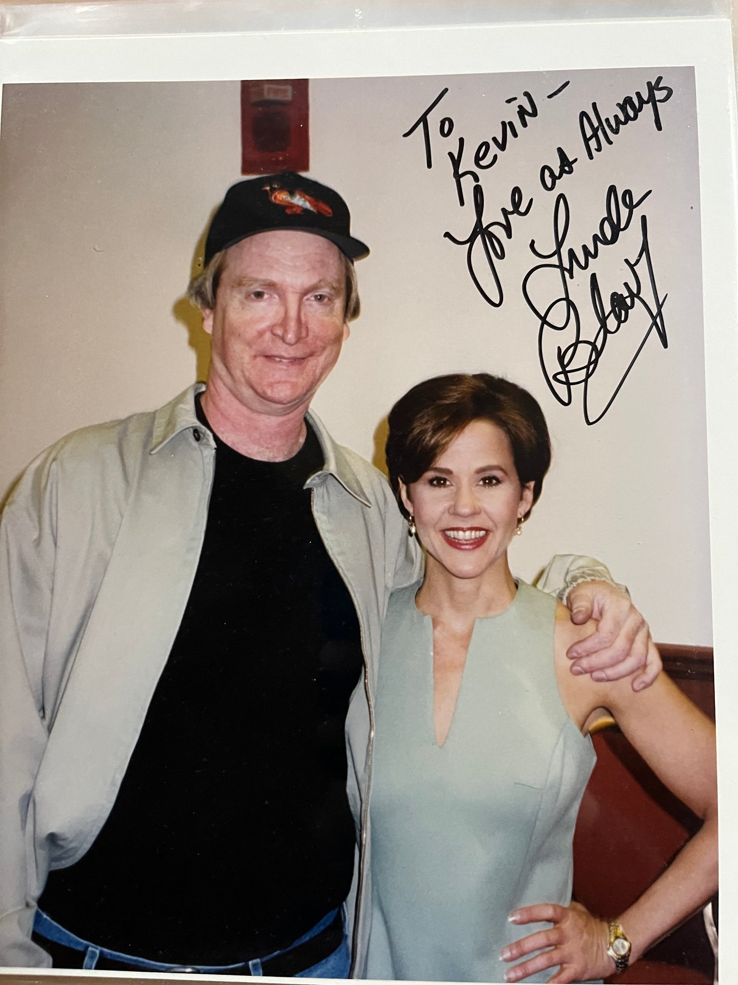 LINDA BLAIR, actress from The Exorcist, autograph