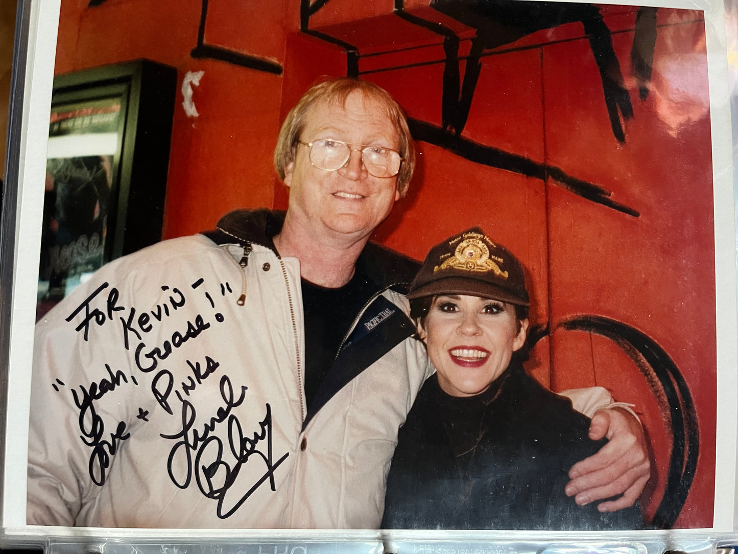 LINDA BLAIR, actress from The Exorcist, autograph