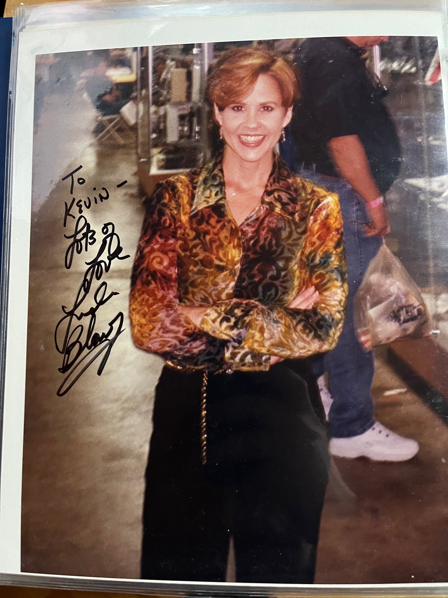 LINDA BLAIR, actress from The Exorcist, autograph