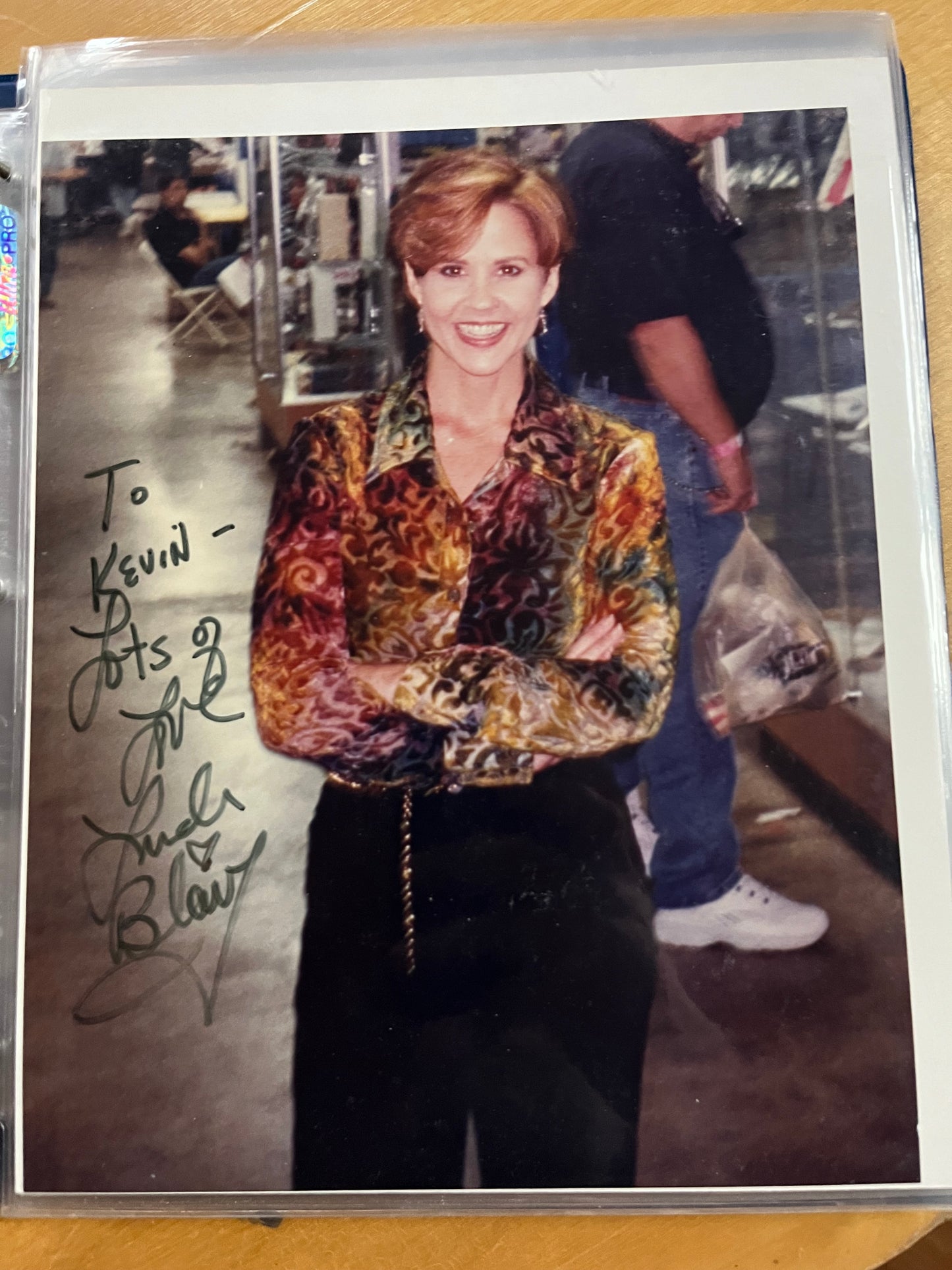 LINDA BLAIR, actress from The Exorcist, autograph