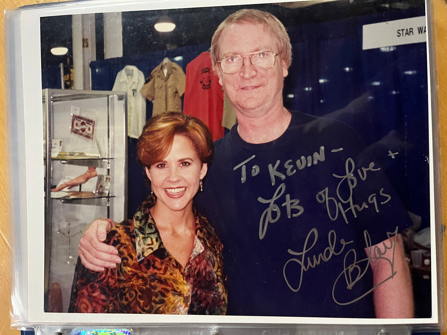 LINDA BLAIR, actress from The Exorcist, autograph