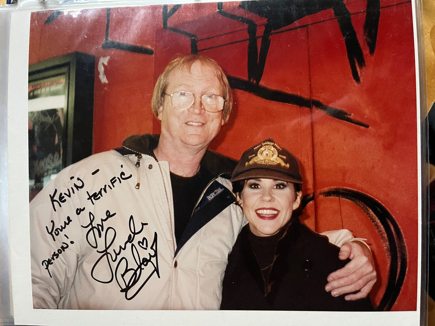 LINDA BLAIR, actress from The Exorcist, autograph