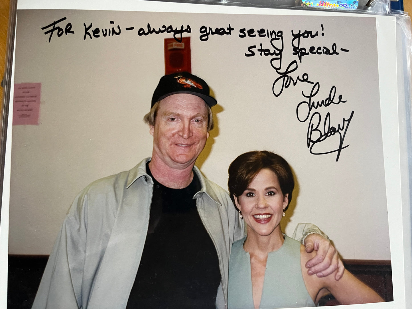 LINDA BLAIR, actress from The Exorcist, autograph