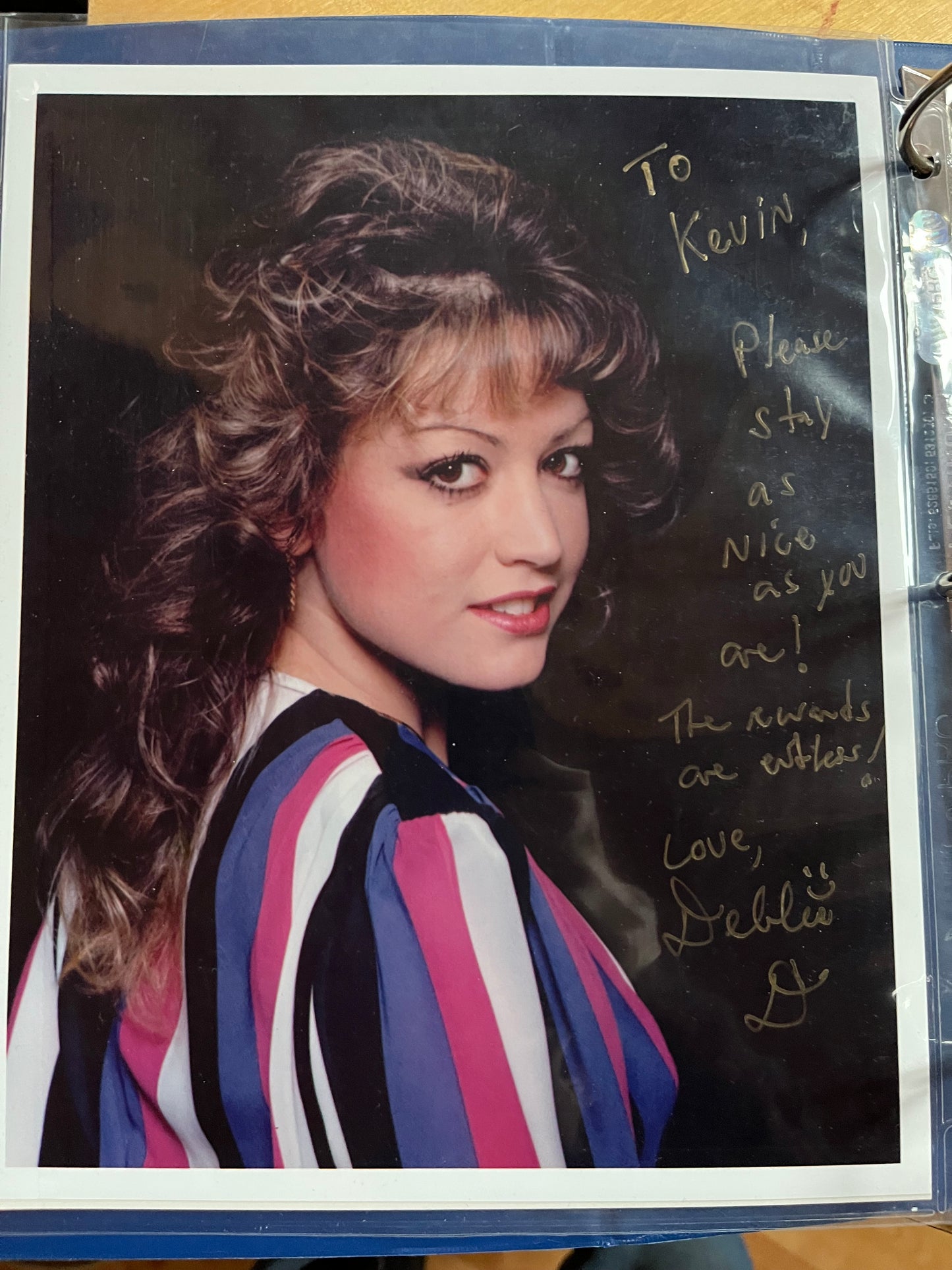 DEBBIE D, autograph