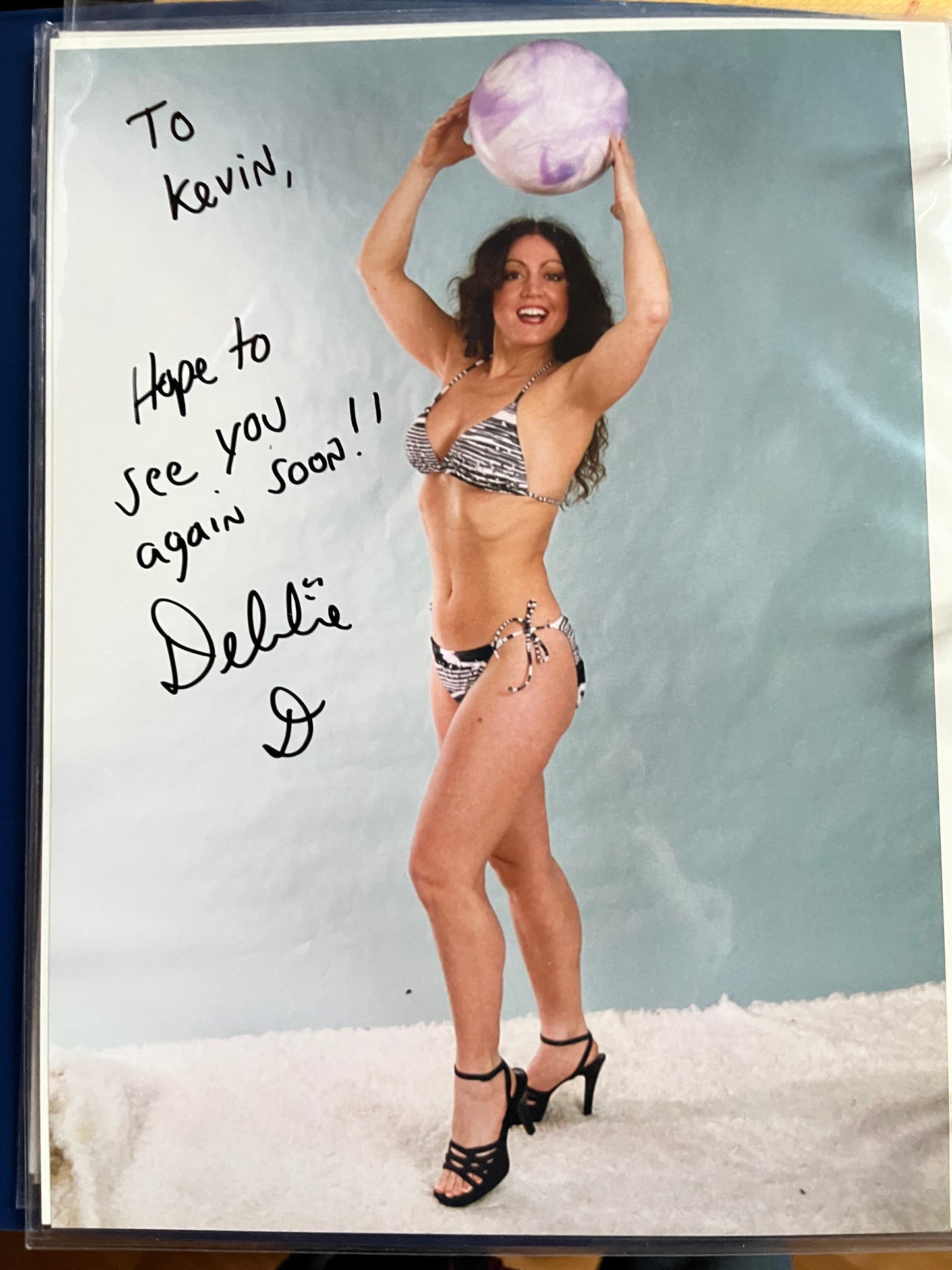 DEBBIE D, a.k.a. Countess D, autograph
