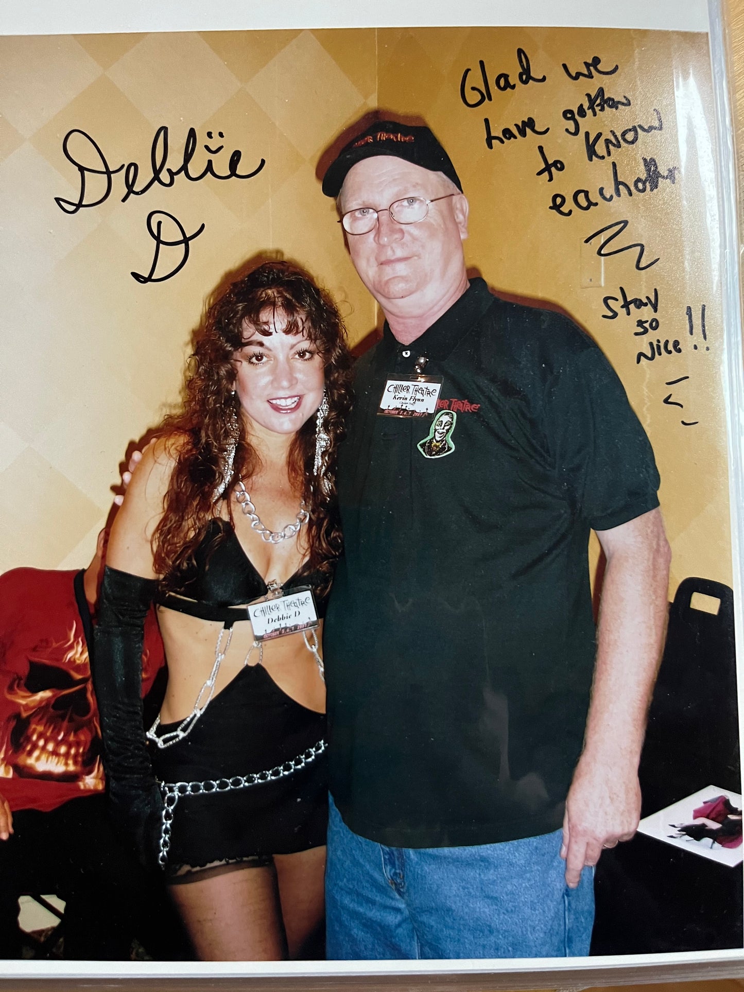 DEBBIE D, a.k.a. Countess D, autograph