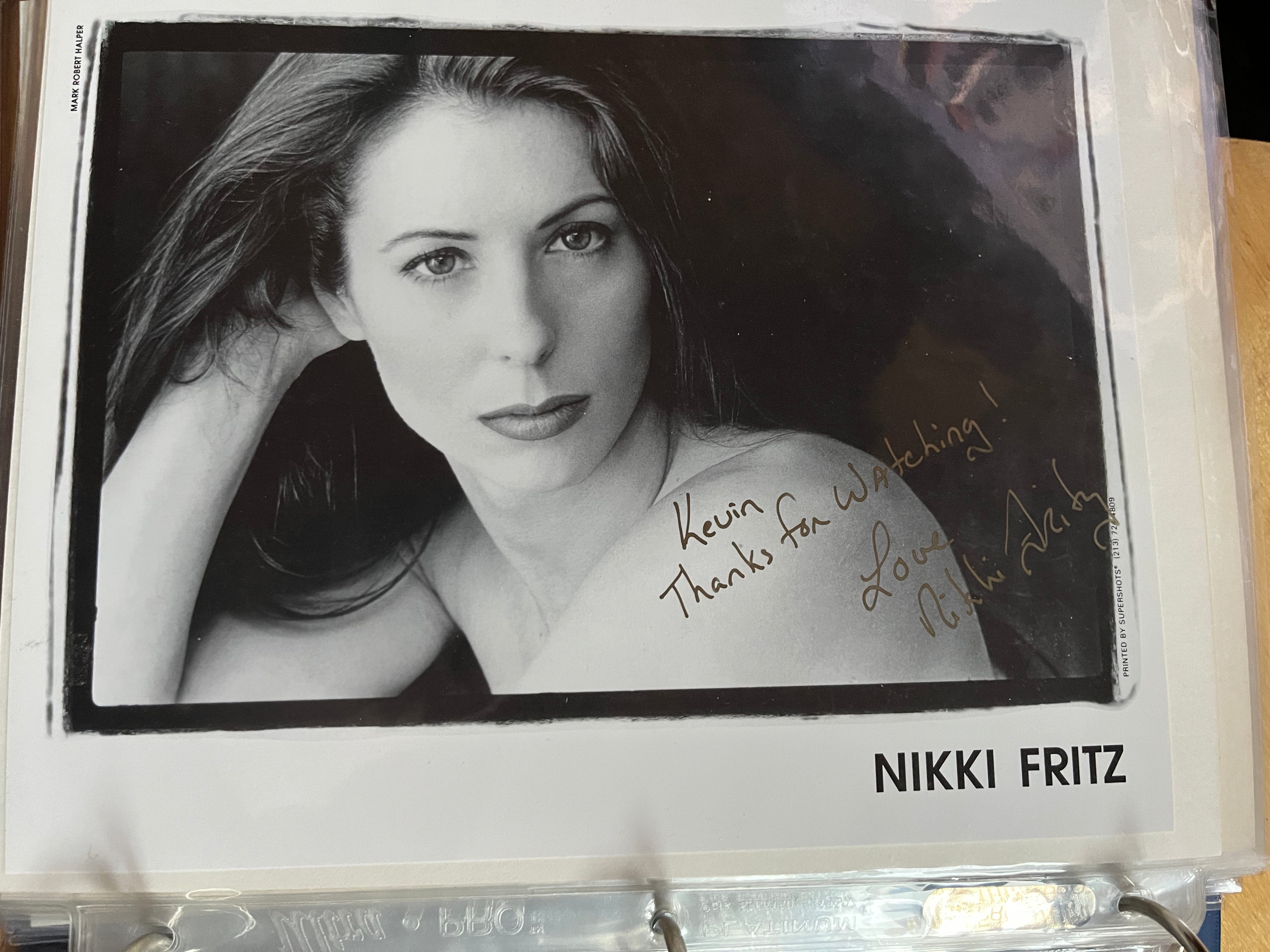 Nikki Fritz Cheerleader Massacre Bikini A Go Go Autograph Williamsburg Nostalgia Fest