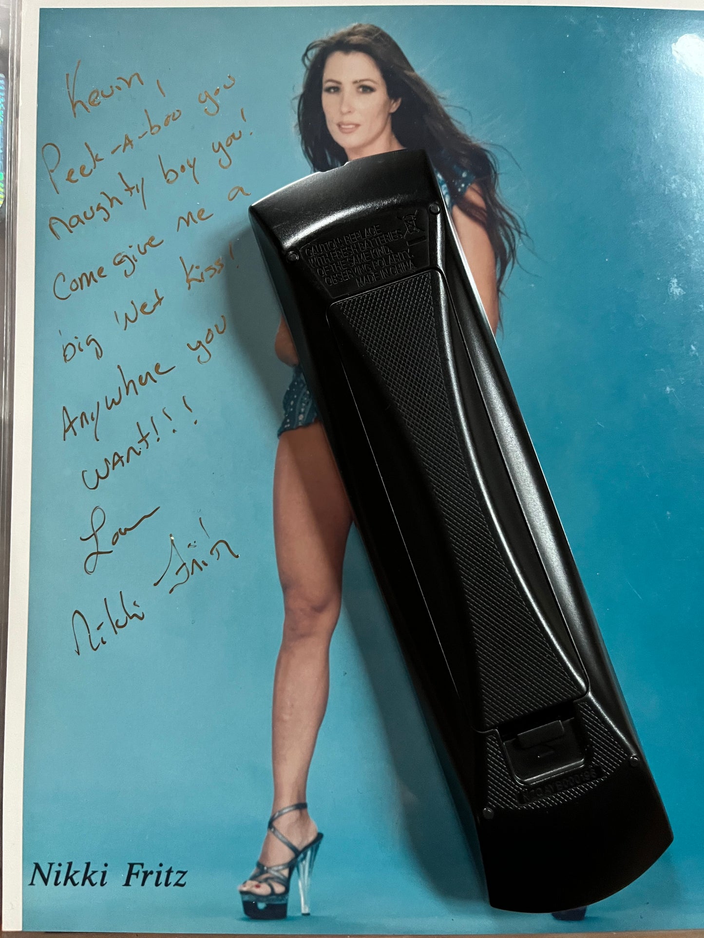 NIKKI FRITZ, Cheerleader Massacre, Bikini a Go Go, autograph