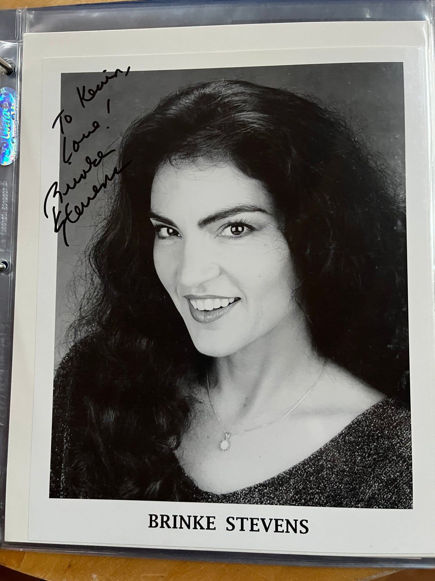 BRINKE STEVENS, Slumber Party Massacre, autograph