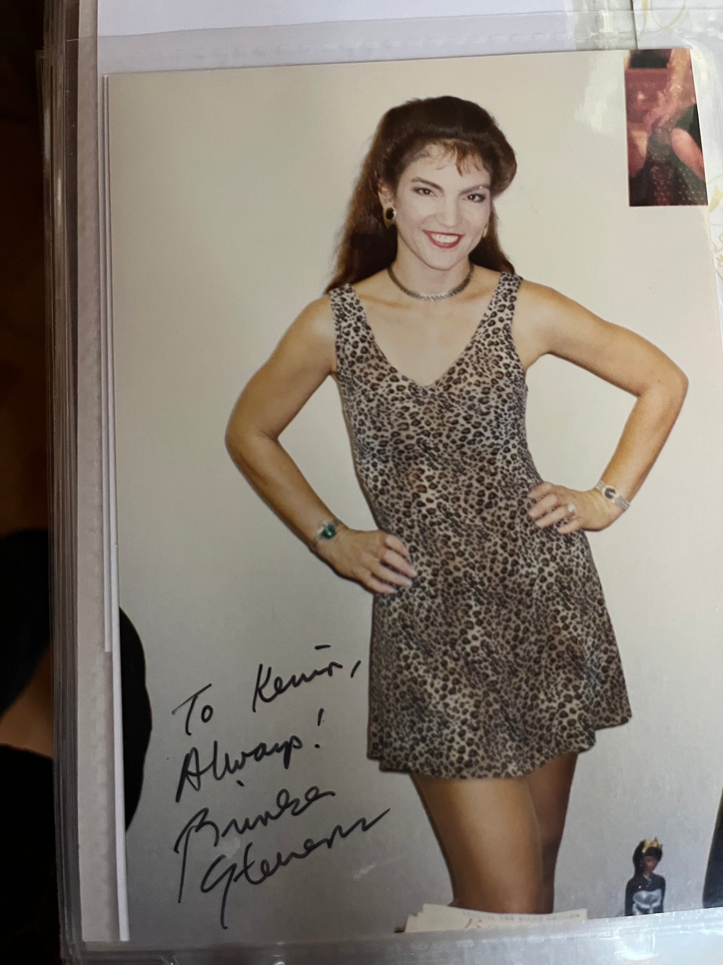 BRINKE STEVENS, Slumber Party Massacre, autograph