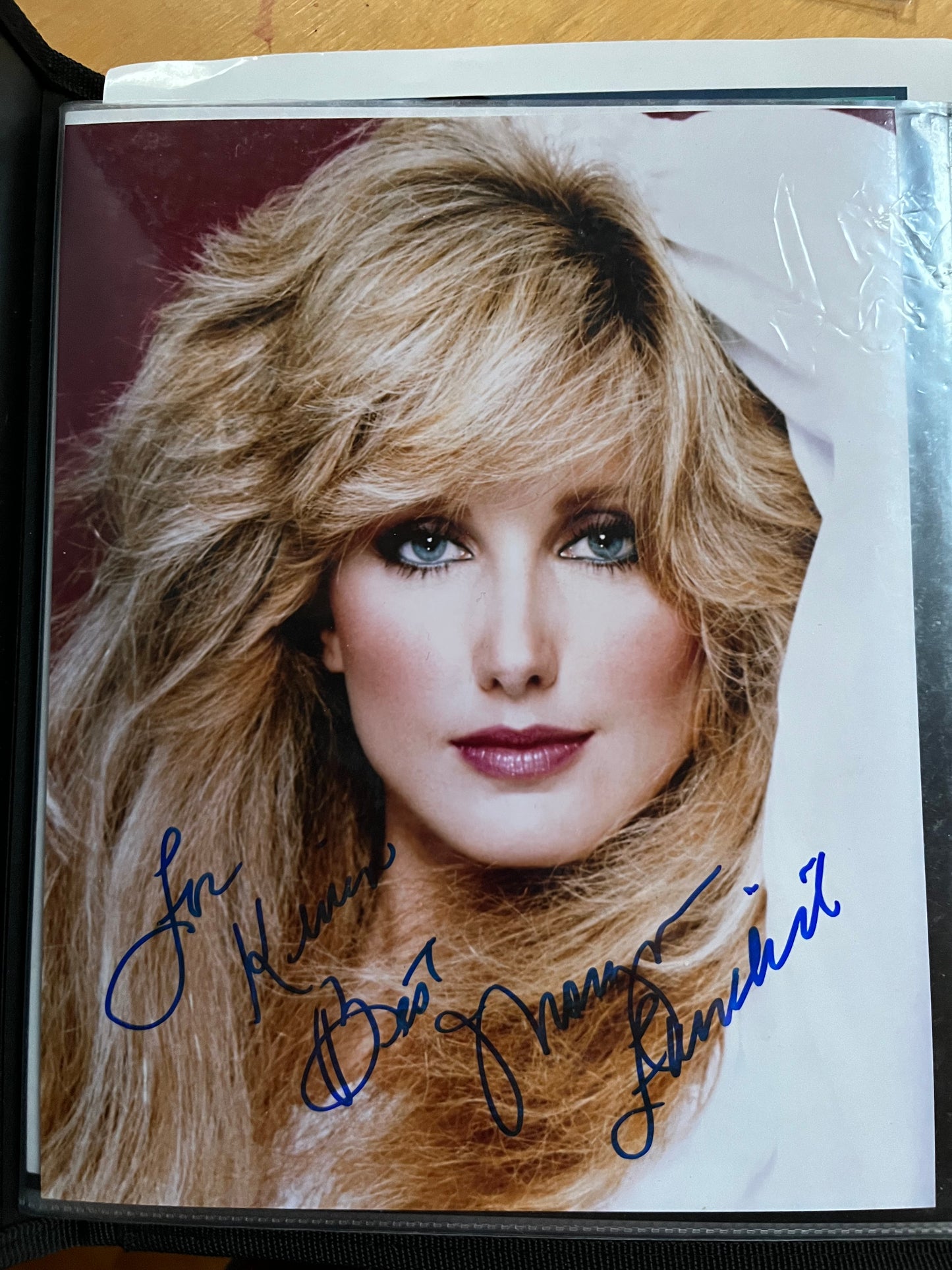 MORGAN FAIRCHILD, autograph
