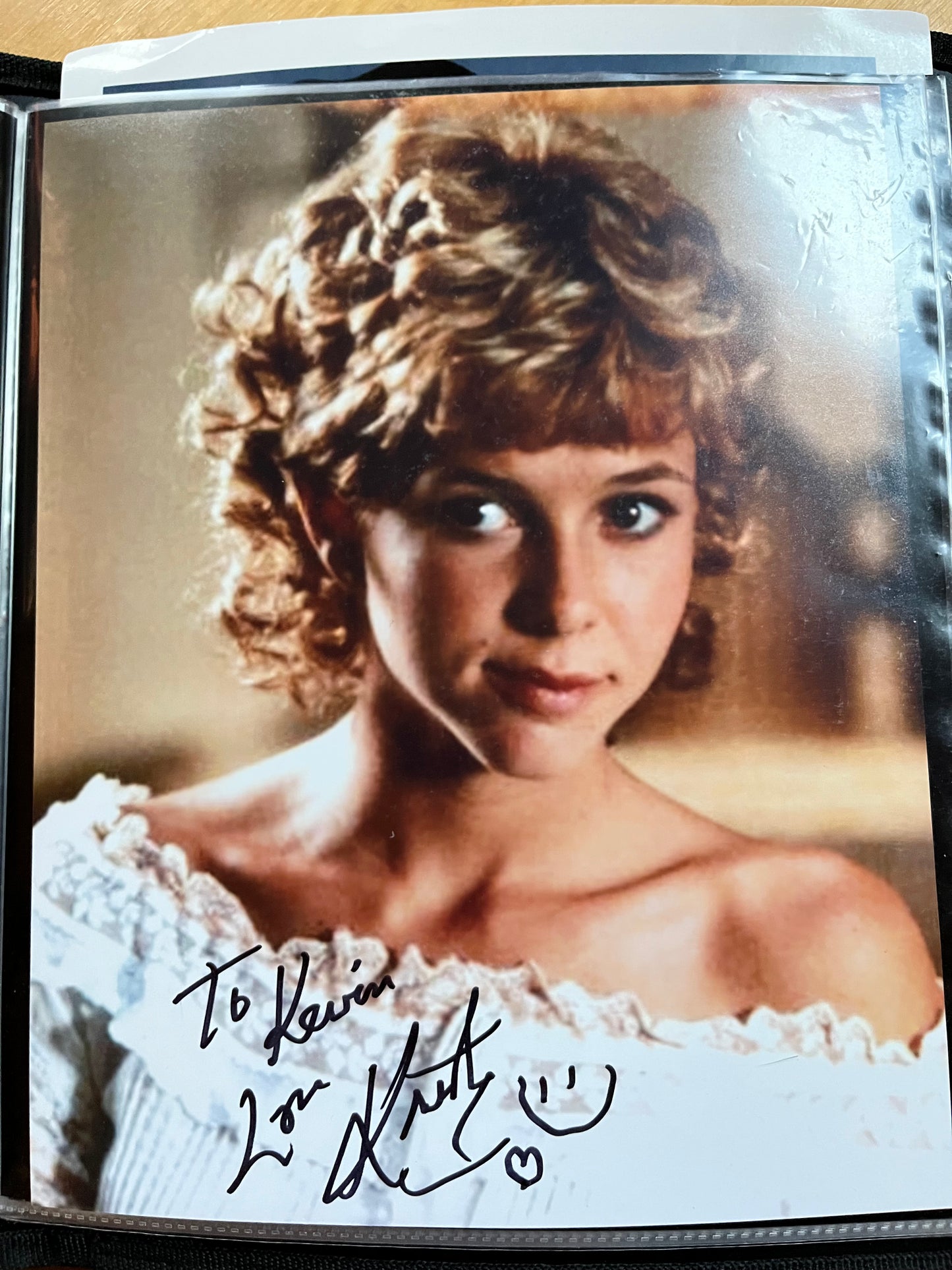 KRISTY McNICHOL, Little Darlings, Family, autograph