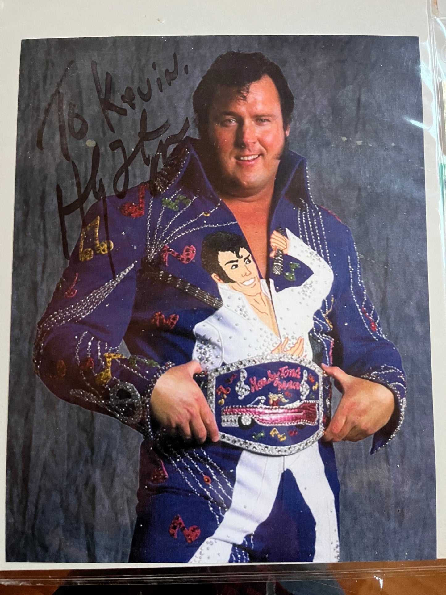 HONKY TONK MAN, autograph