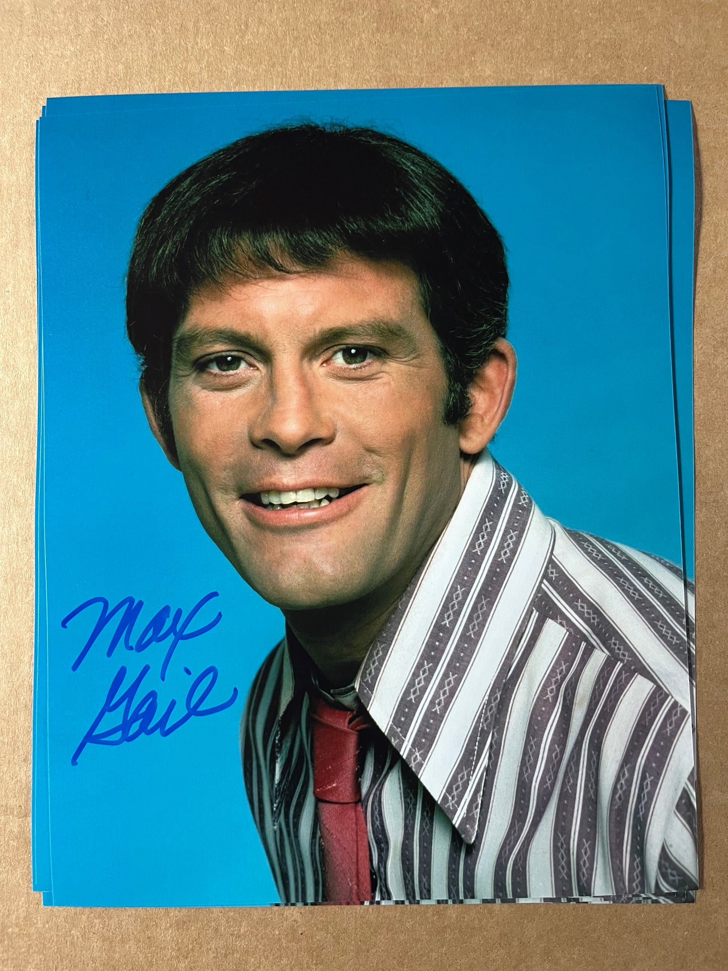 MAX GAIL, Barney Miller actor, autograph