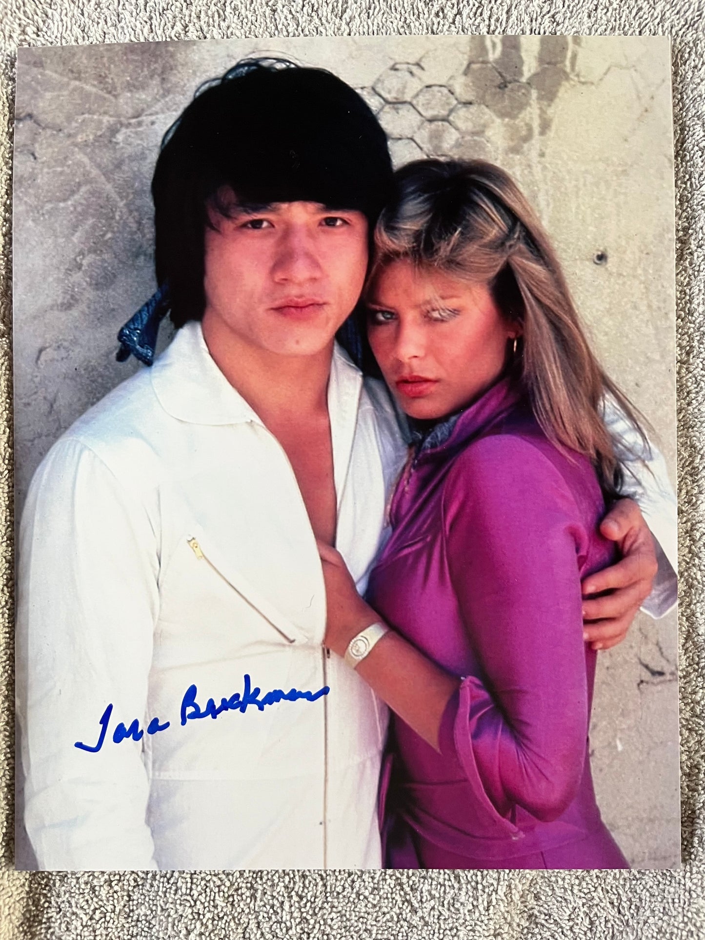 TARA BUCKMAN, Cannonball Run, Buck Rogers, Silent Night, autograph