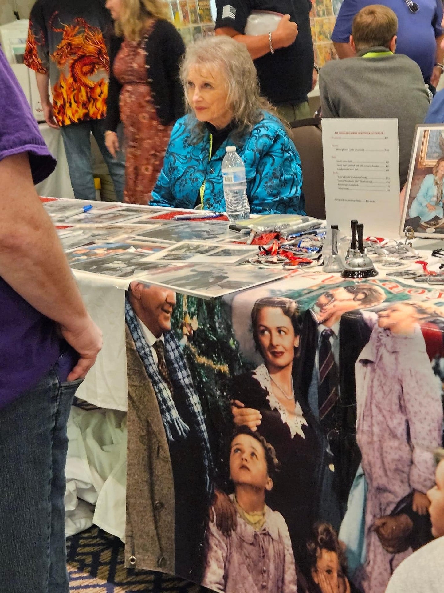 KAROLYN GRIMES, Zuzu from IT'S A WONDERFUL LIFE, autograph