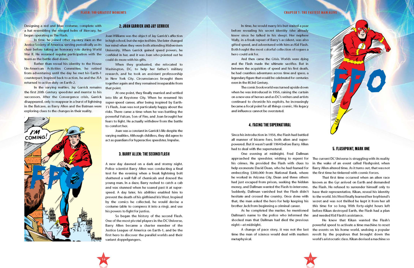 THE FLASH: 100 GREATEST MOMENTS (book, autographed)