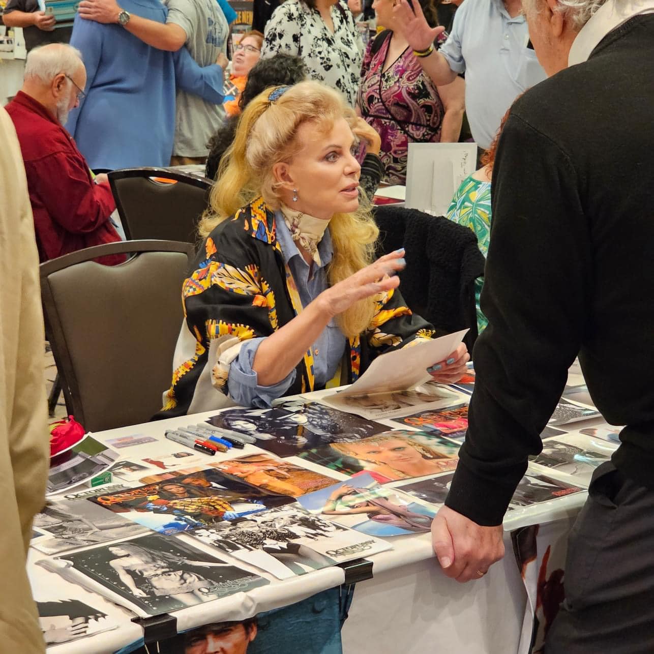 KRISTINA WAYBORN, 007 James Bond girl from OCTOPUSSY, autograph