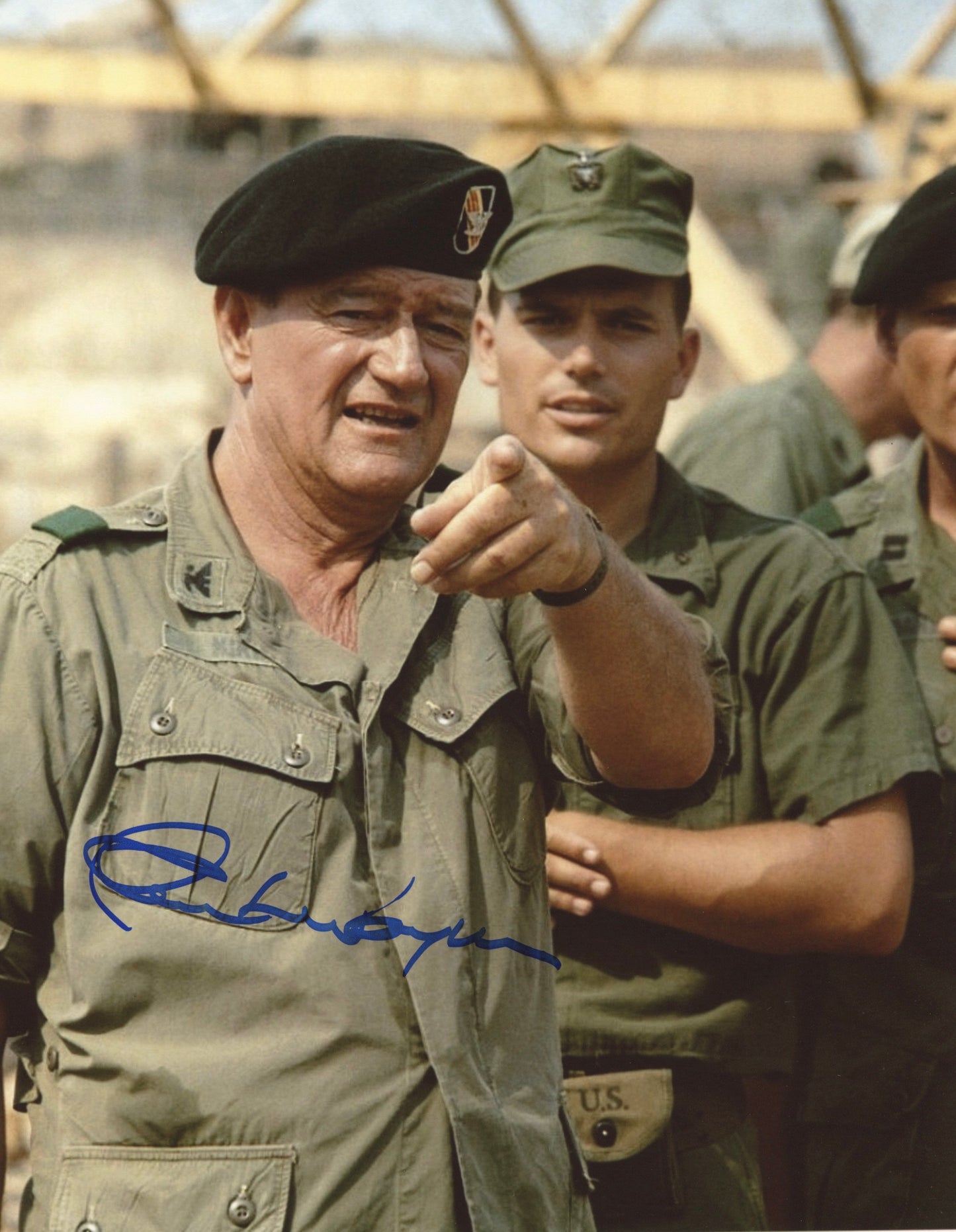 PATRICK WAYNE (Autographed photo)