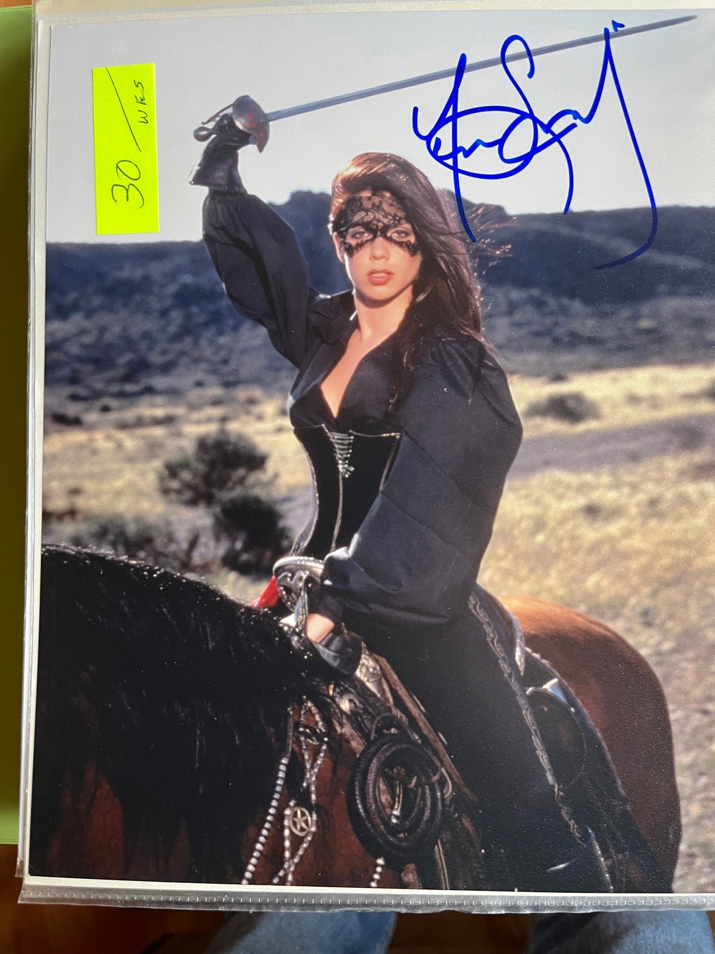 TESSIE SANTIAGO, autograph