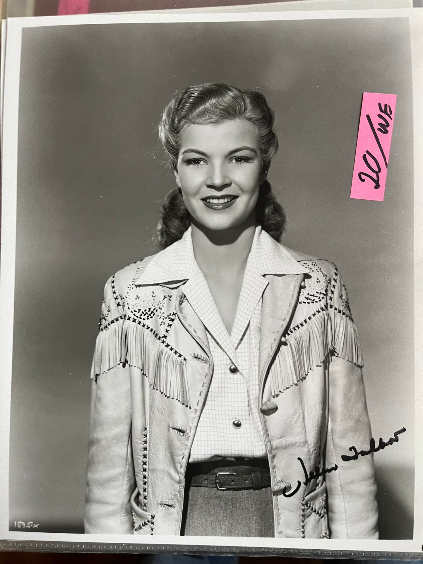 NITA TALBOT (may have name incorrect), autograph