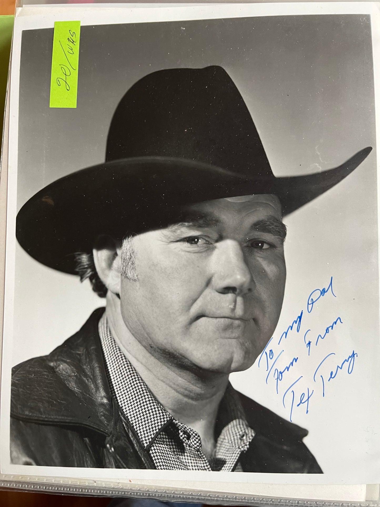 TEX TERRY, autograph