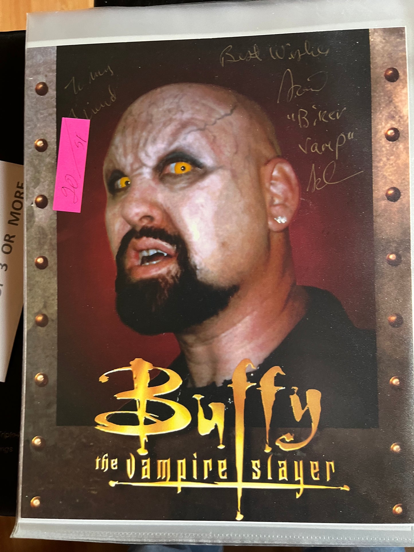 SCOTT SCHWARTZ, Buffy the Vampire Slayer, autograph