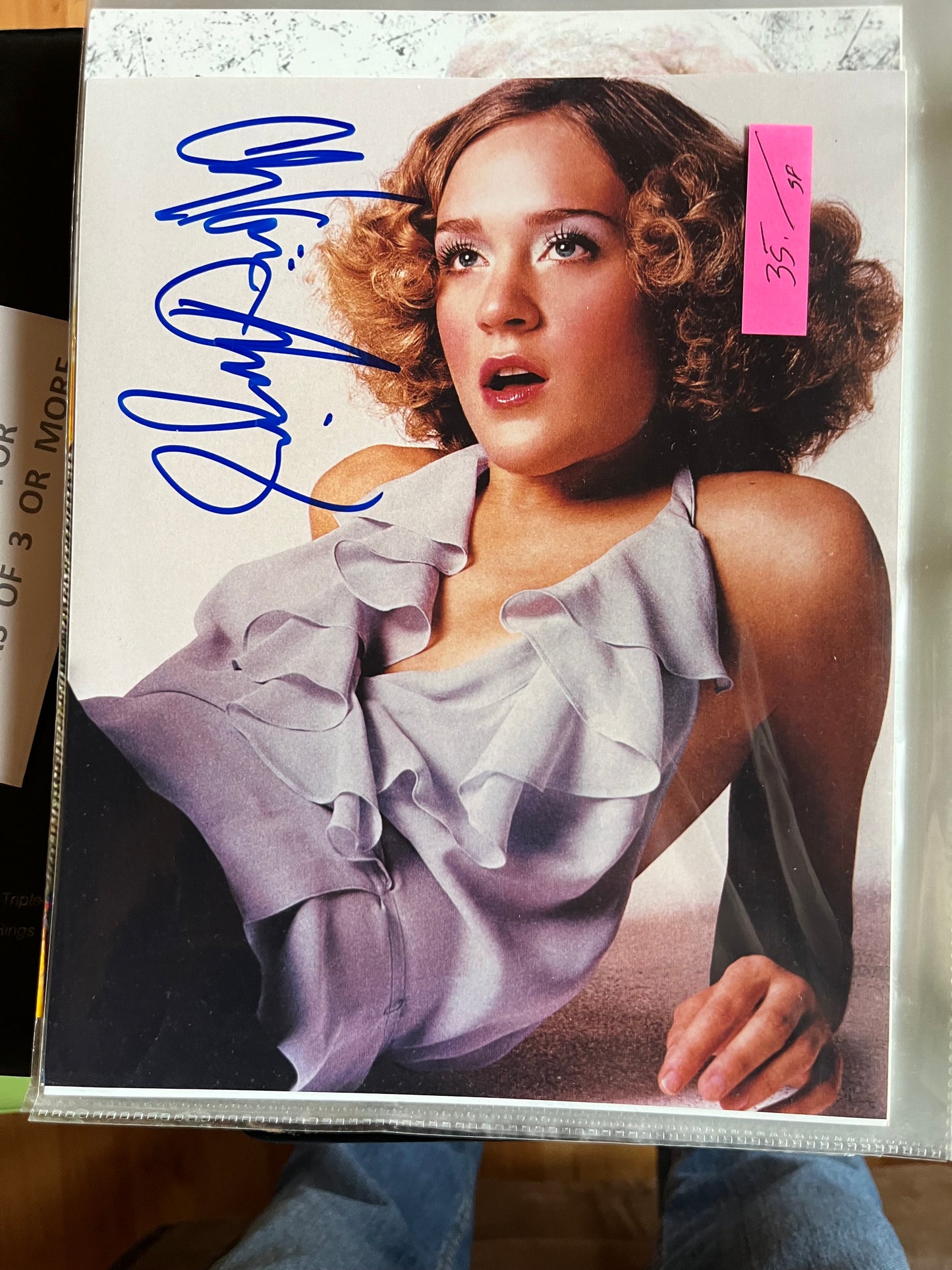 CHLOE SEVIGNY, American Psycho, Lizzie, Poker Face, autograph