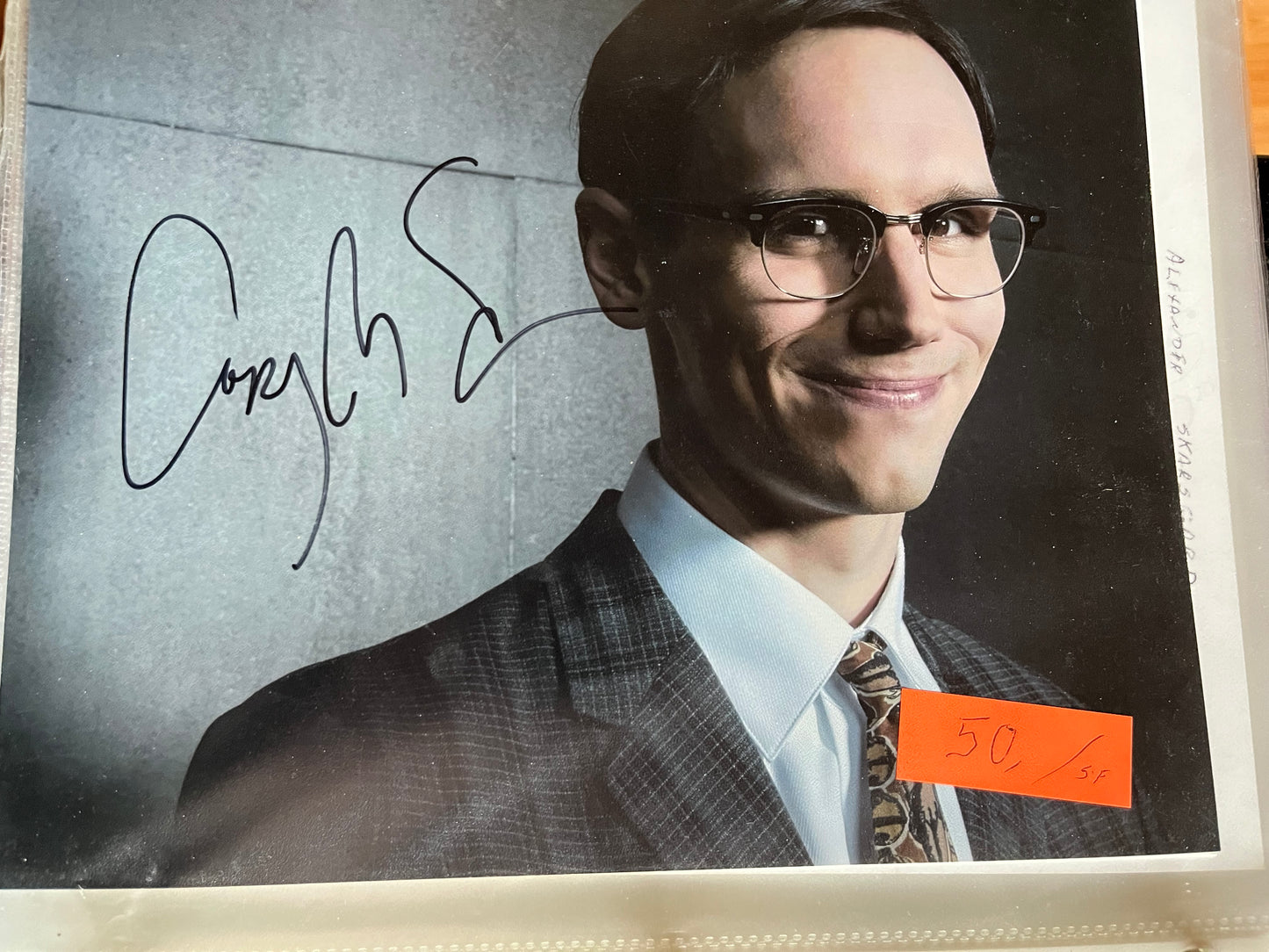 CORY MICHAEL SMITH, Gotham, autograph