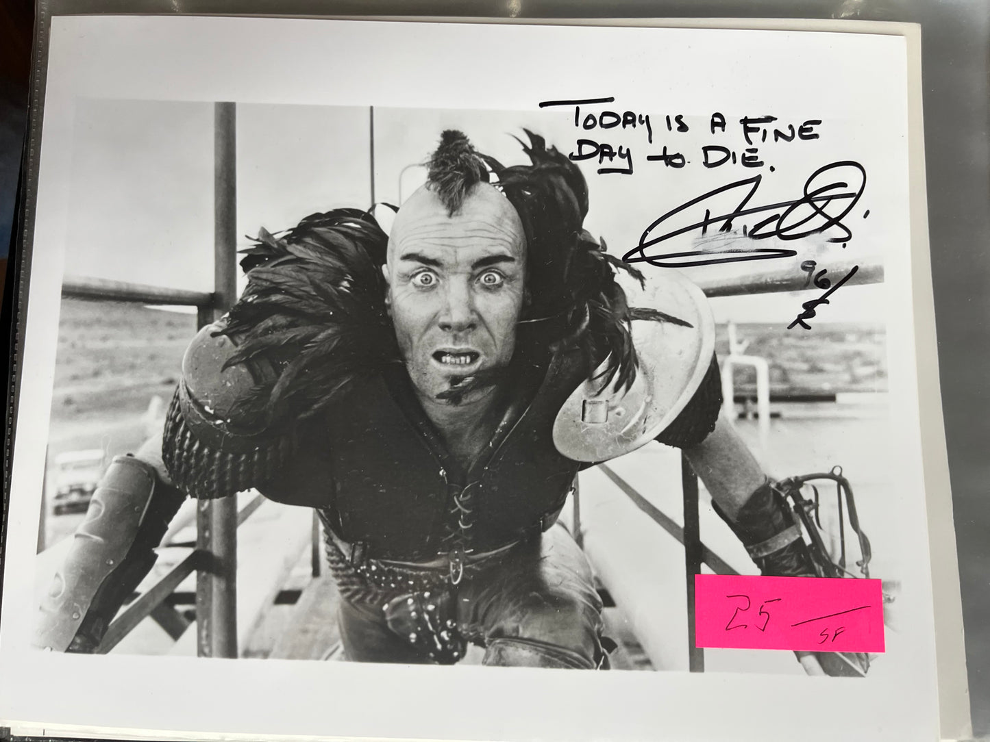 VERNON WELLS, autograph