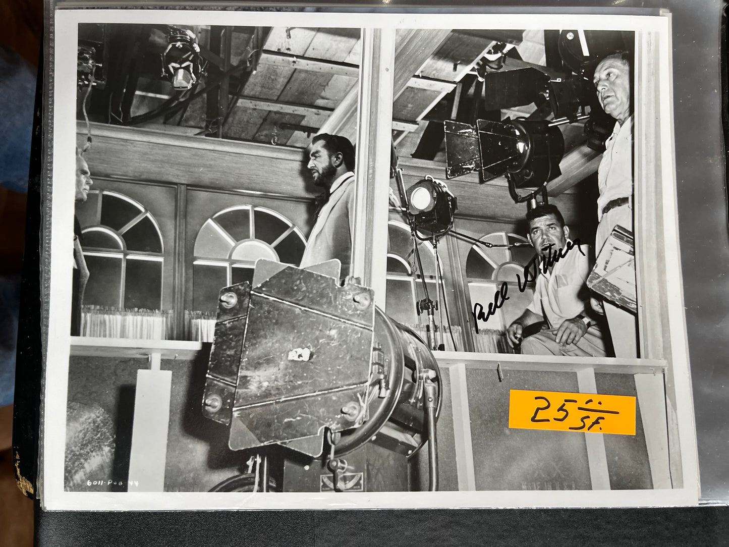 WILLIAM WHITNEY, director, autograph