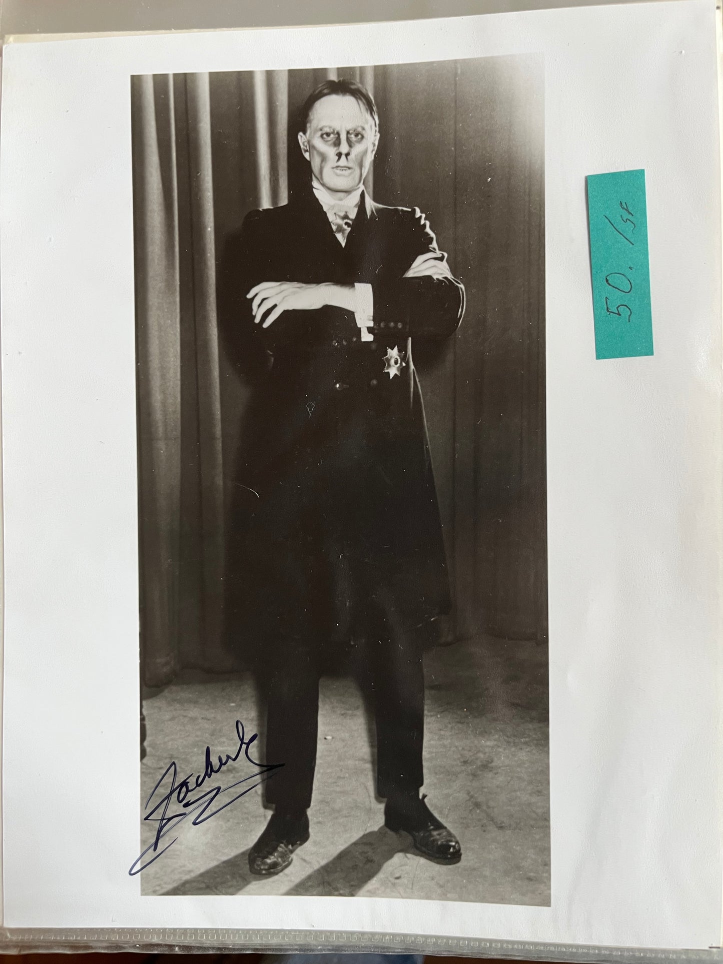 JOHN ZACHERLE, NYC horror host, autograph
