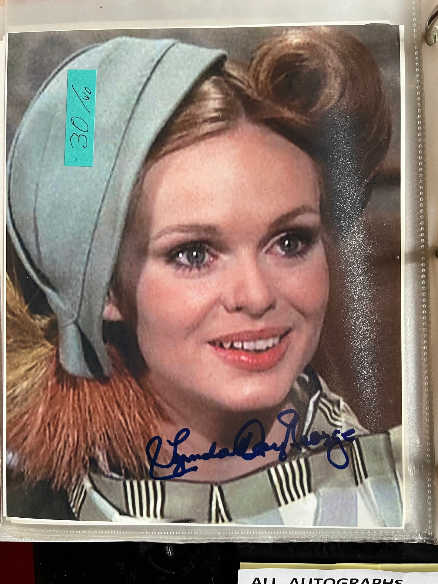 LYNDA DAY GEORGE, autograph