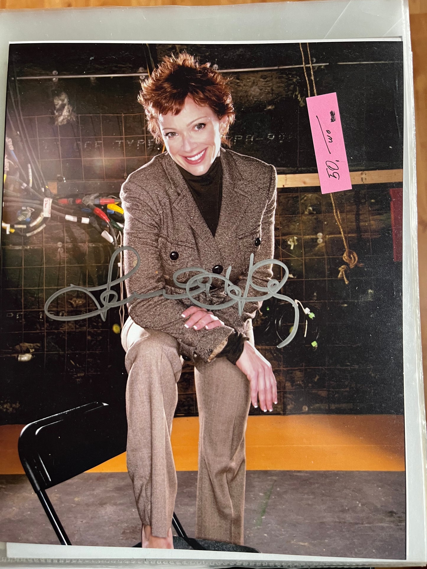 LAUREN HOLLY, NCIS, autograph