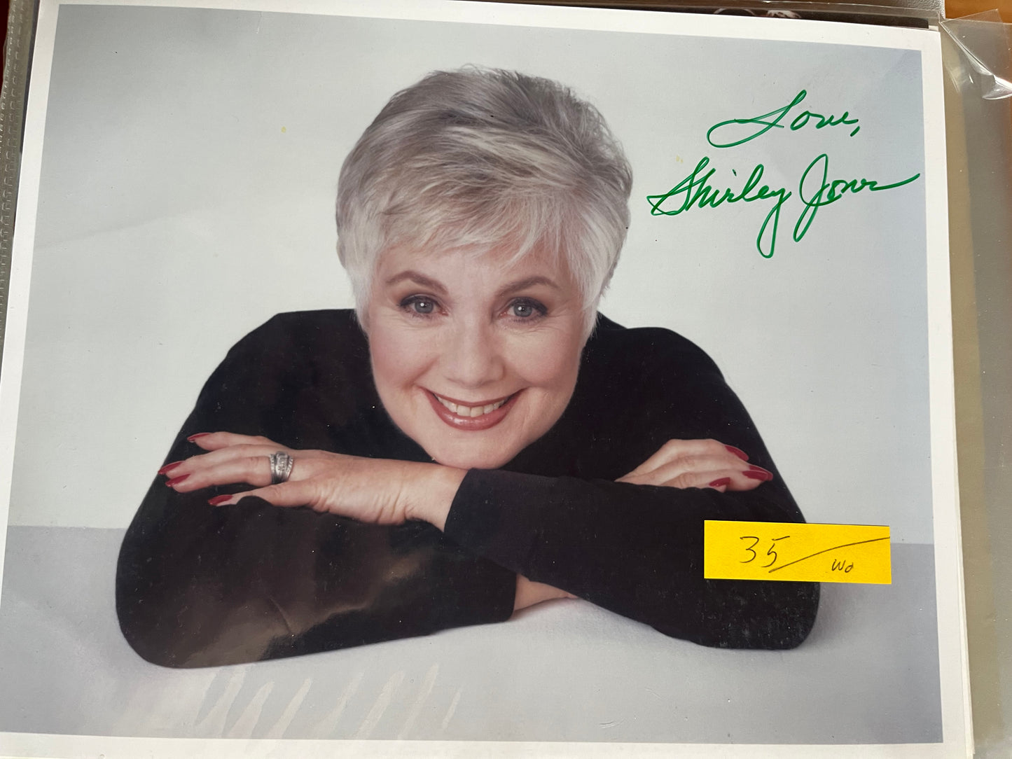 SHIRLEY JONES, autograph