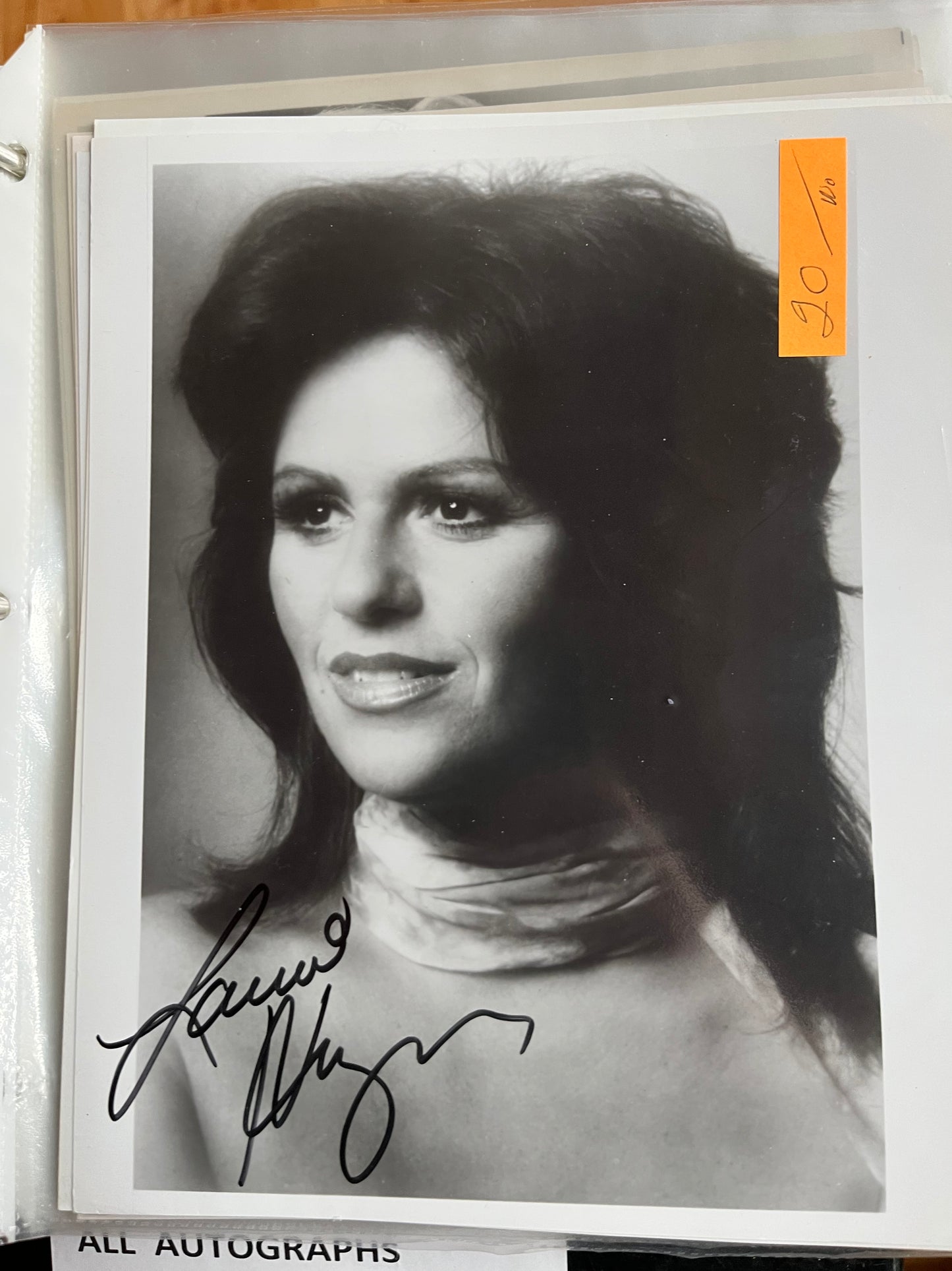 LAINIE KAZAN, autograph