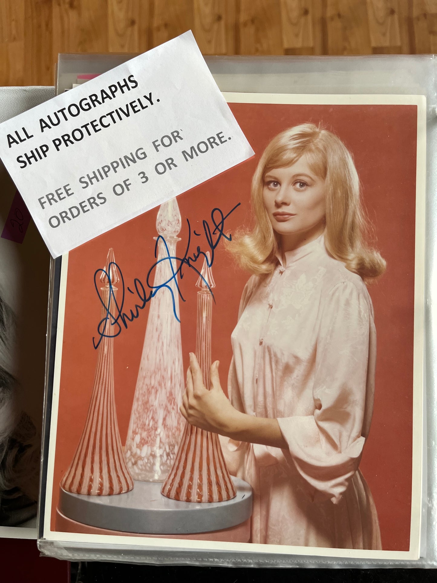 SHIRLEY KNIGHT, The Outer Limits, autograph