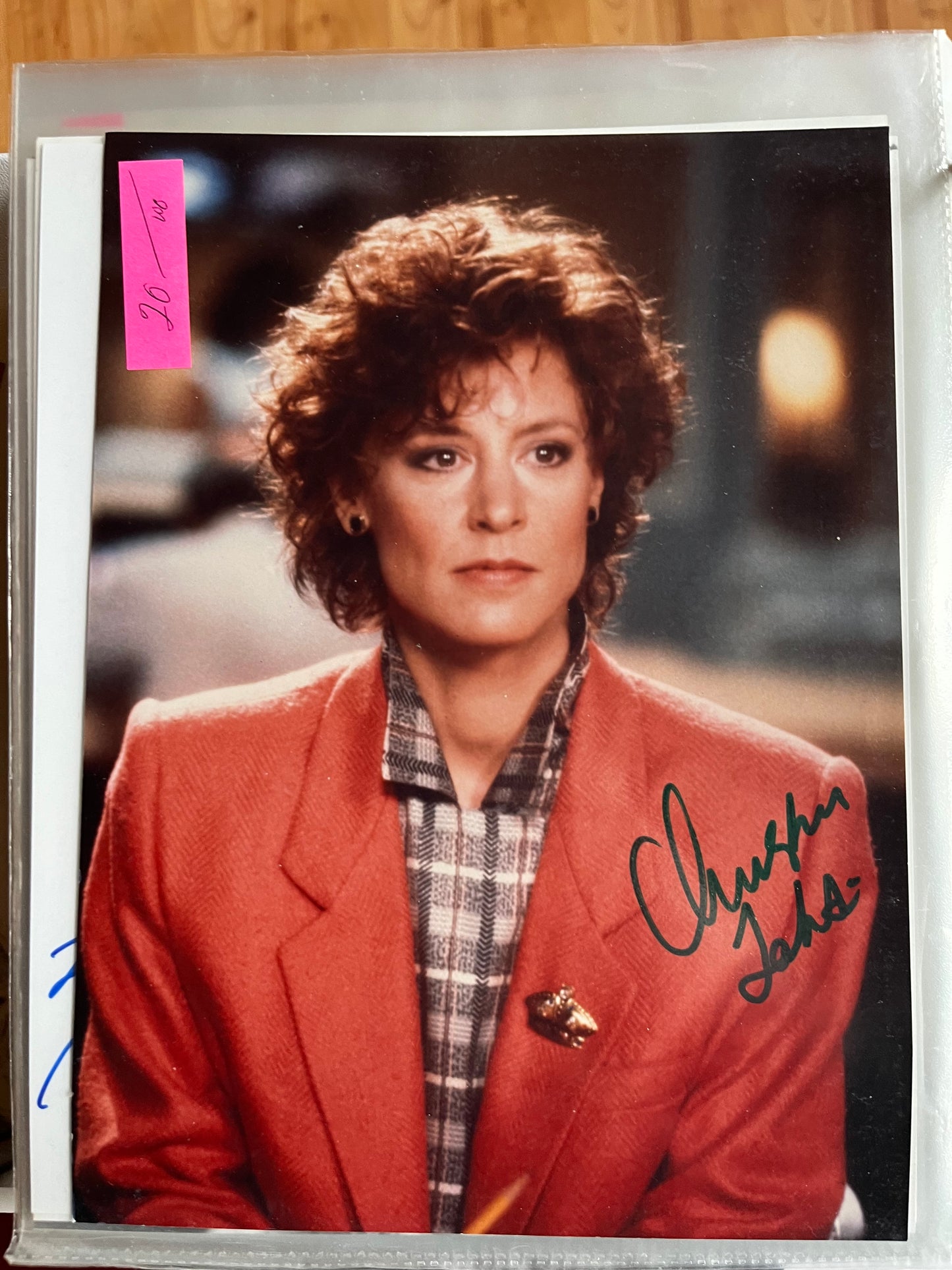 CHRISTINE LAHTI, autograph