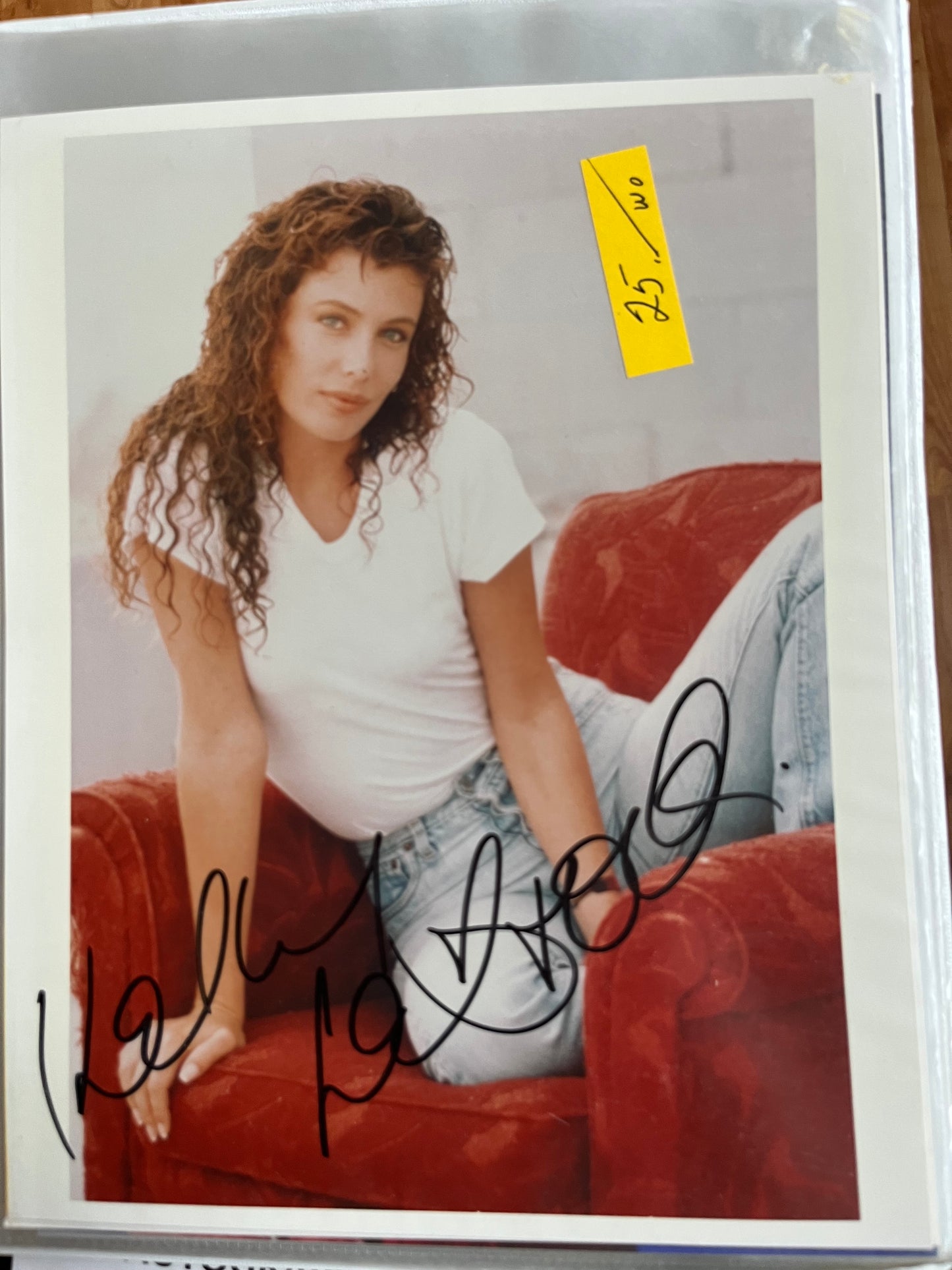 KELLY LeBROCK, autograph