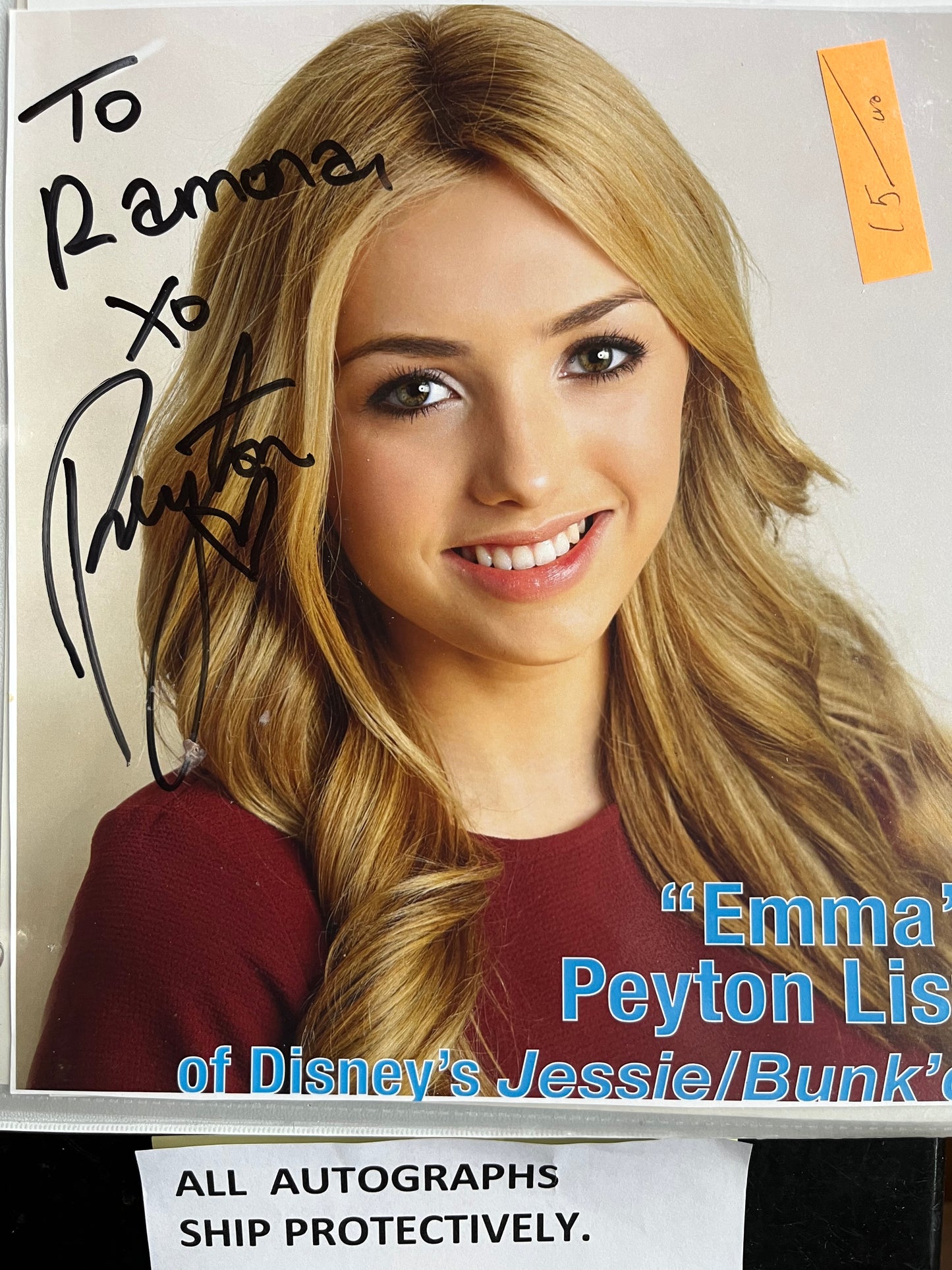 PEYTON LIST, Cobra Kai, autograph
