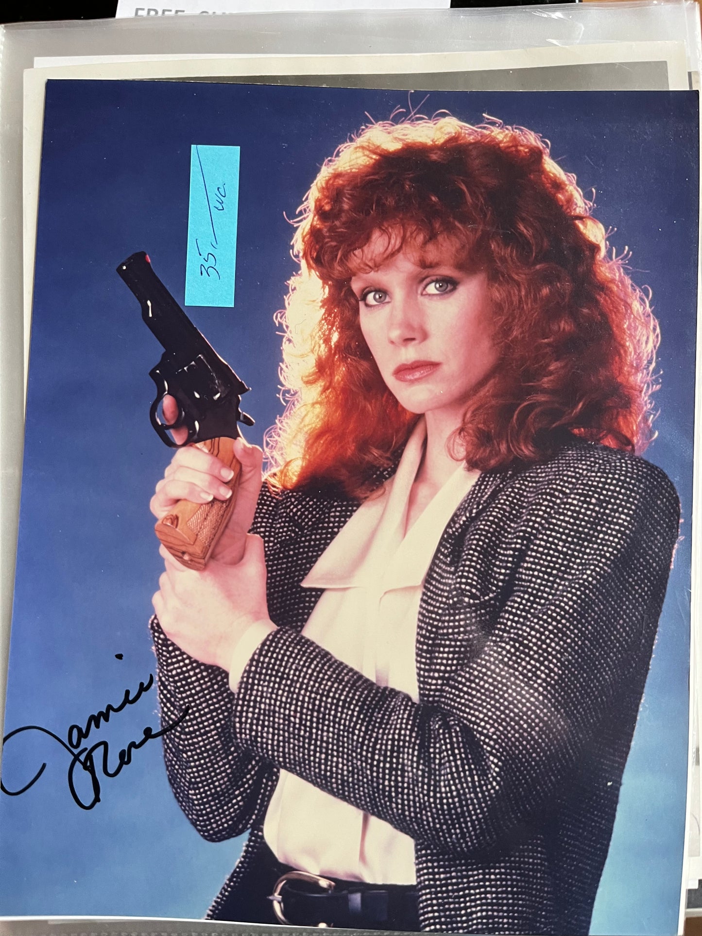 JAIMIE ROSE, Lady Blue, autograph