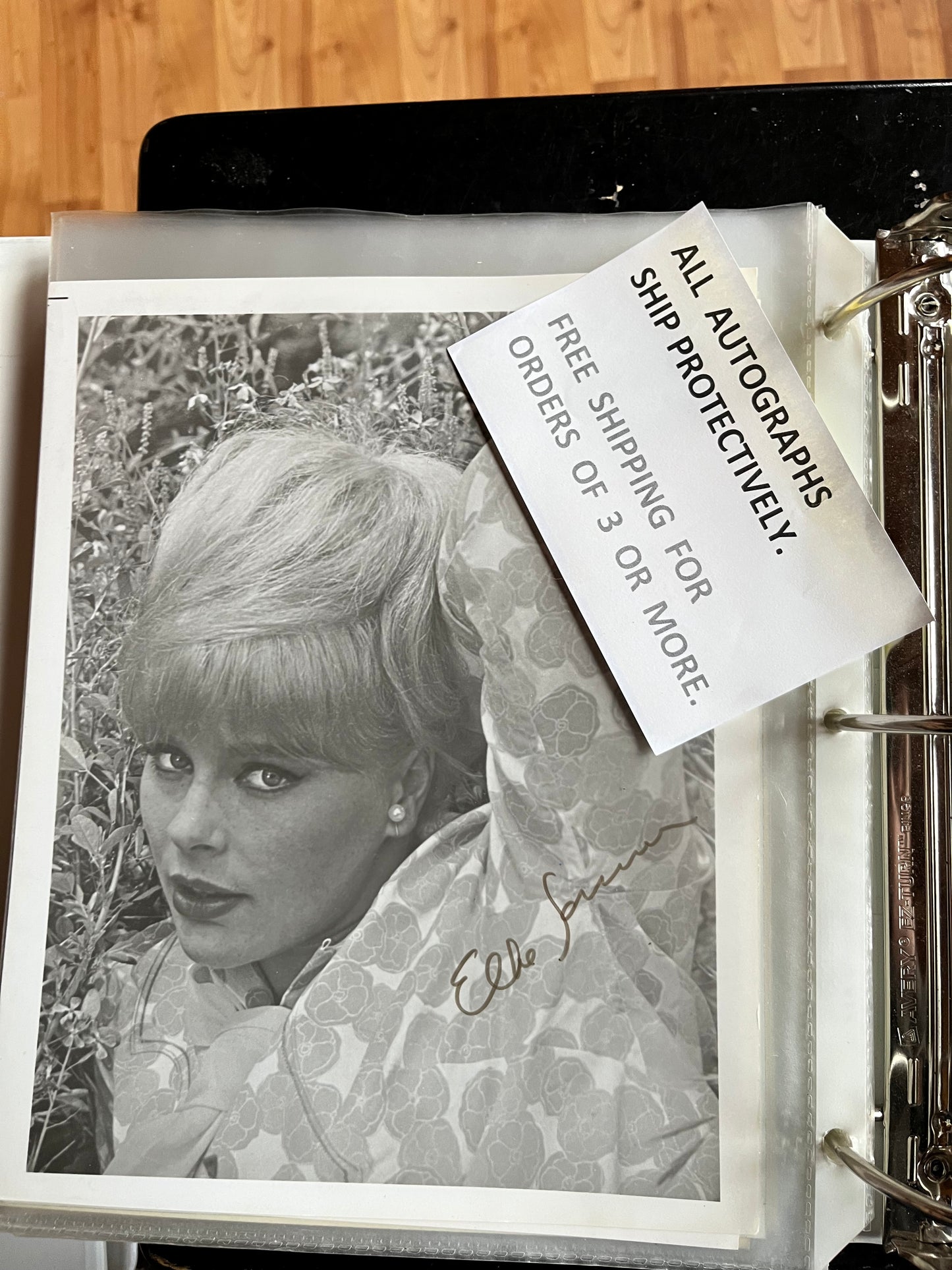 ELKE SOMMER, autograph