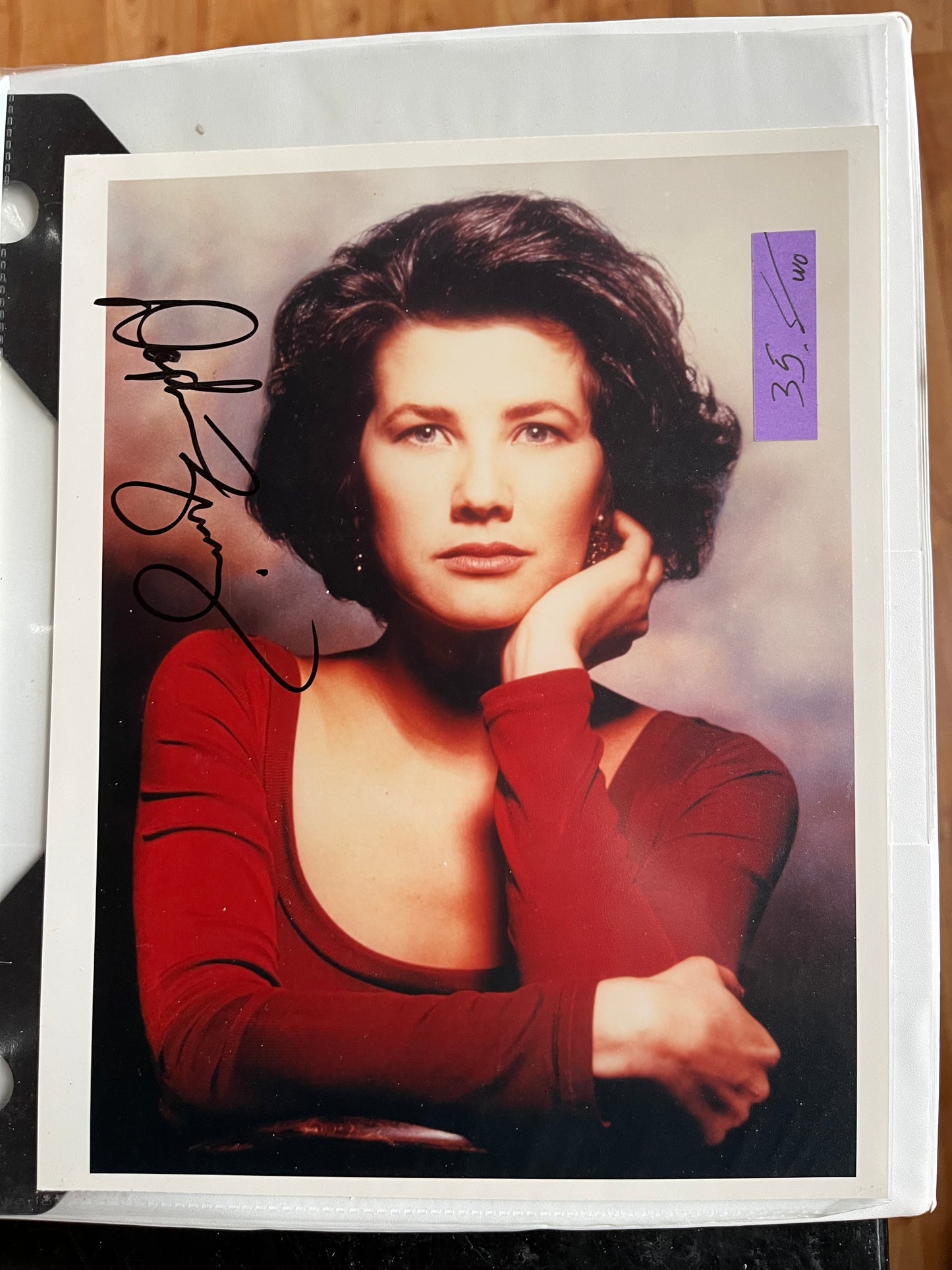 DAPHNE ZUNIGA, Space Balls, The Fly II, Melrose Place, autograph